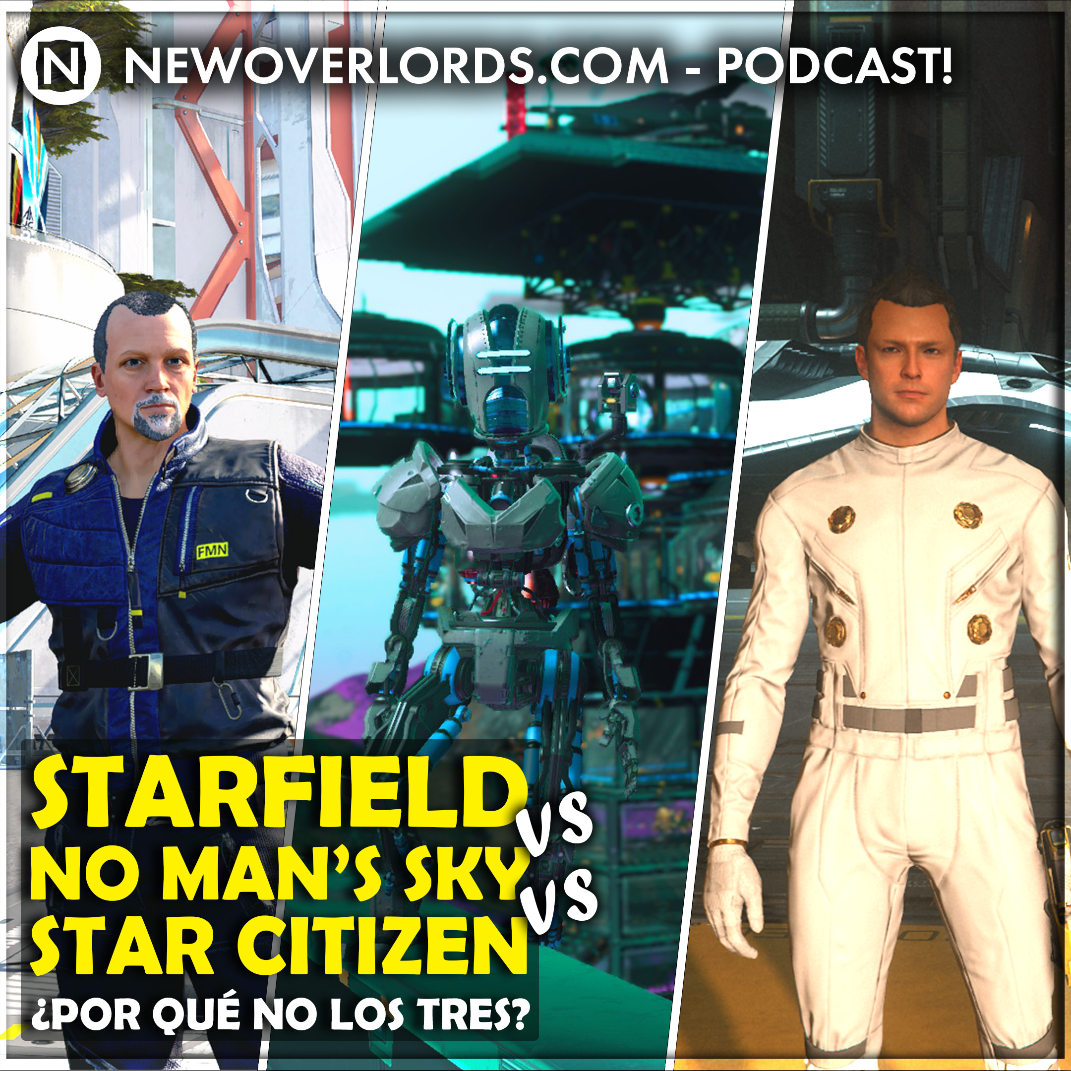 ⁣New Overlords Podcast 481: Starfield vs. No Man’s Sky vs. Star Citizen