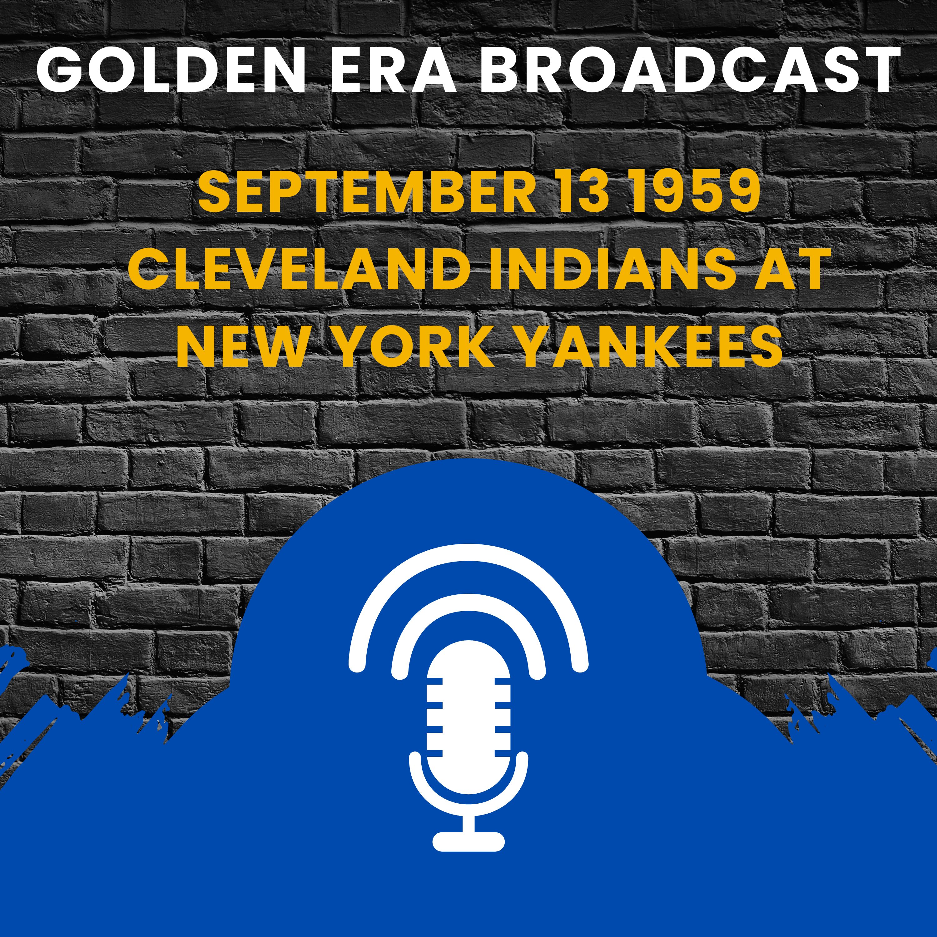 ⁣September 13 1959 Cleveland Indians At New York Yankees