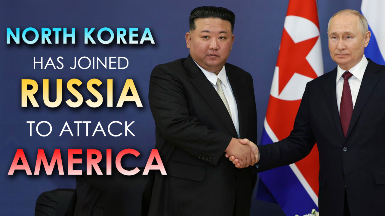 North Korea has Joined Russia to Attack America 09/14/2023 - Video