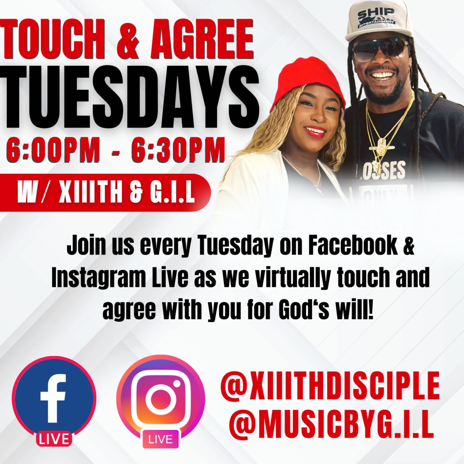 ⁣TOUCH & AGREE TUESDAY: S1E1