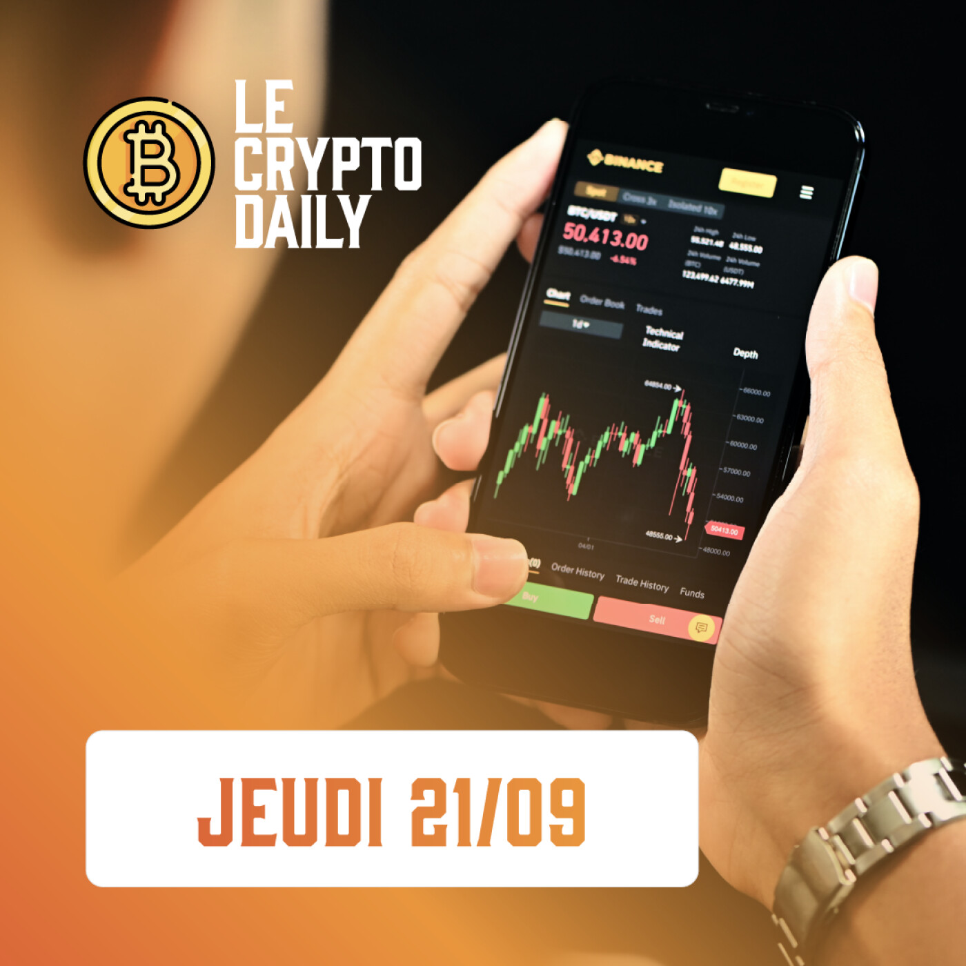 ⁣📈 Binance veut relancer les futures en France - 21/09/2023