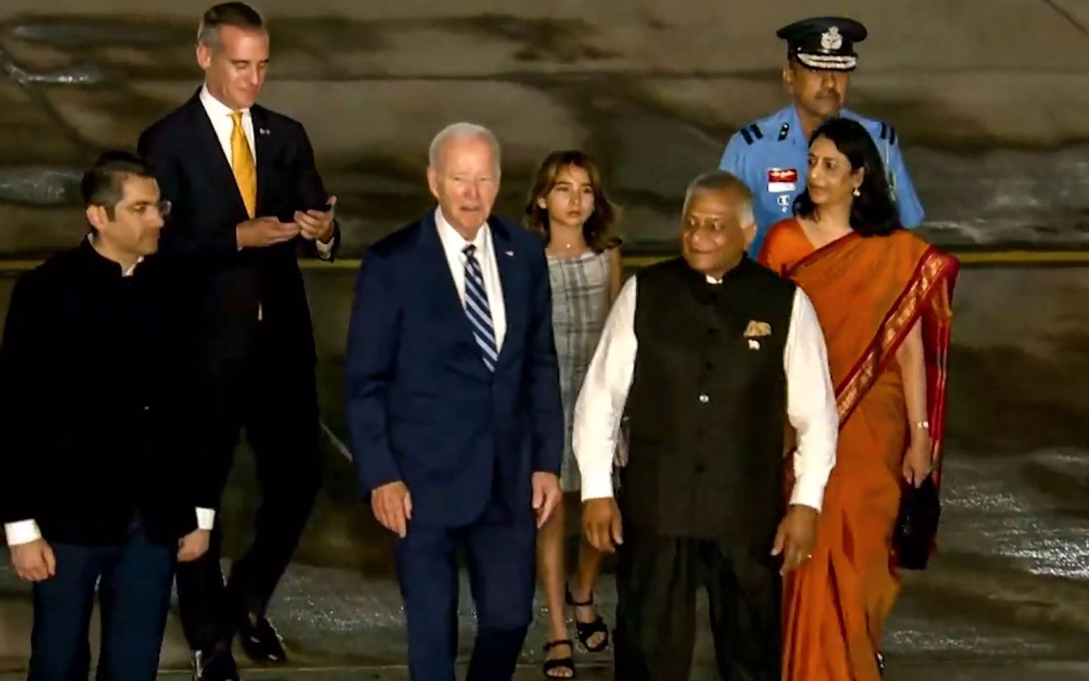 September 8, 2023 - "American Week":  Biden arrives in Delhi for G20 Summit