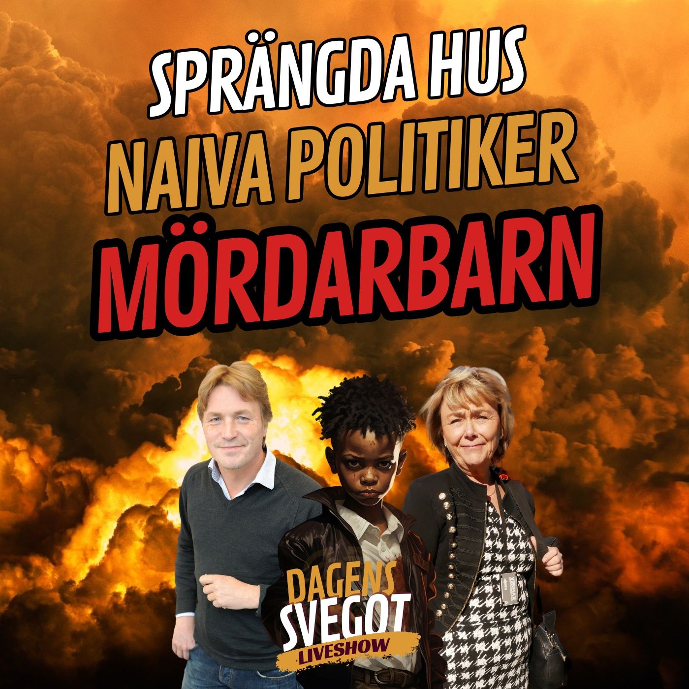 ⁣Naiva politiker, sprängda hus och mördarbarn