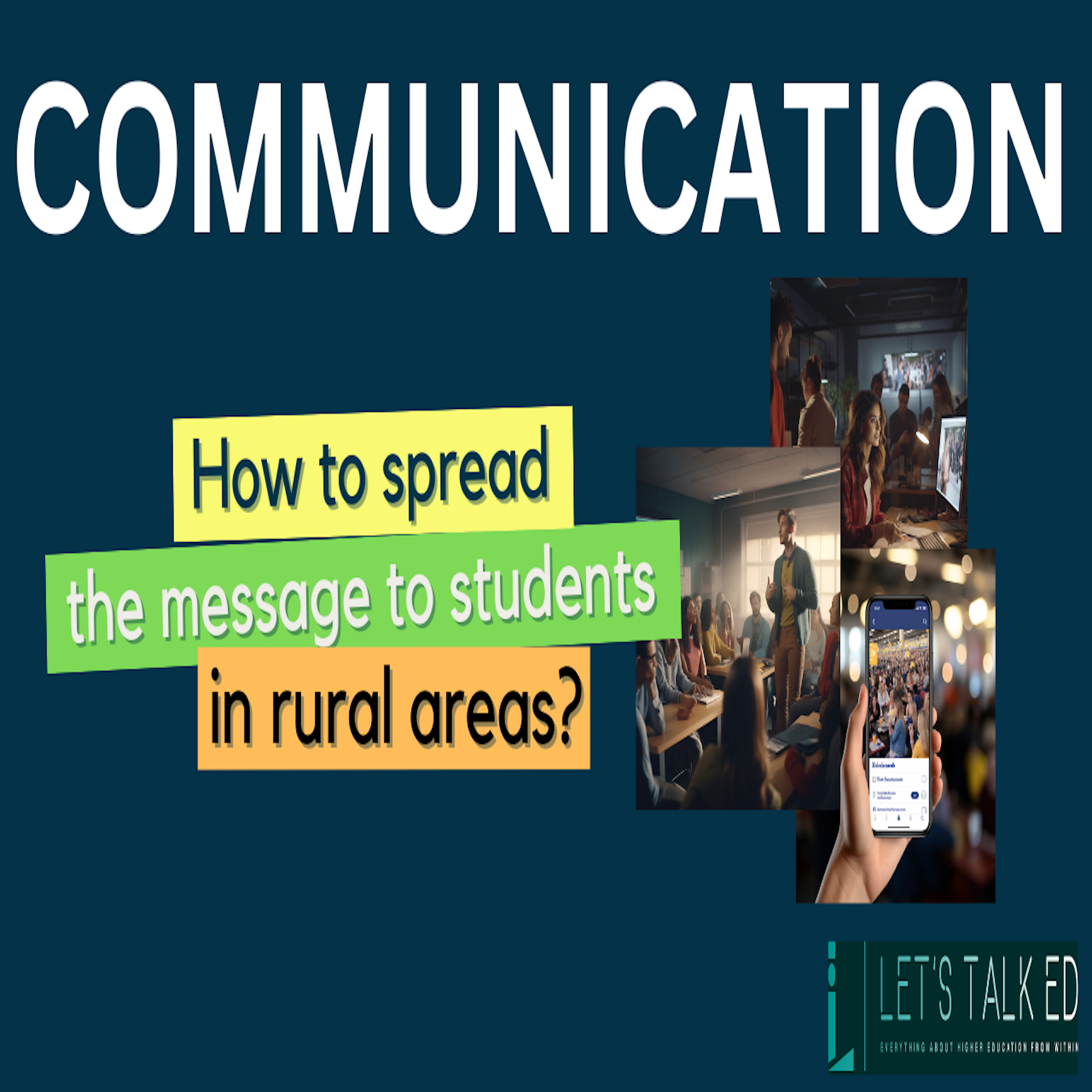 ⁣The Crucial Role of Communication and Marketing in Rural College Growth