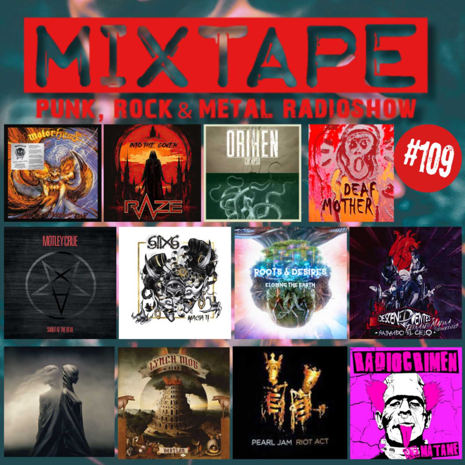 ⁣Mixtape Radio #109 - Punk, Rock & Metal Radioshow