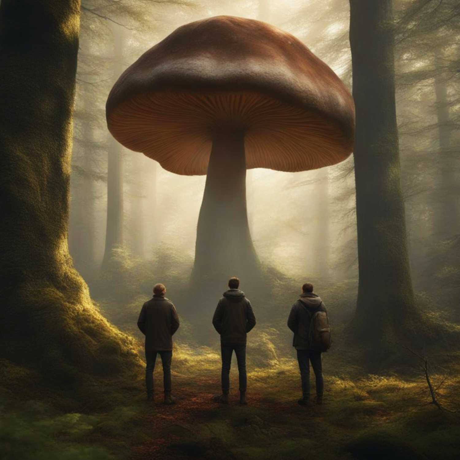 ⁣0 - Three Dudes and a Mushroom