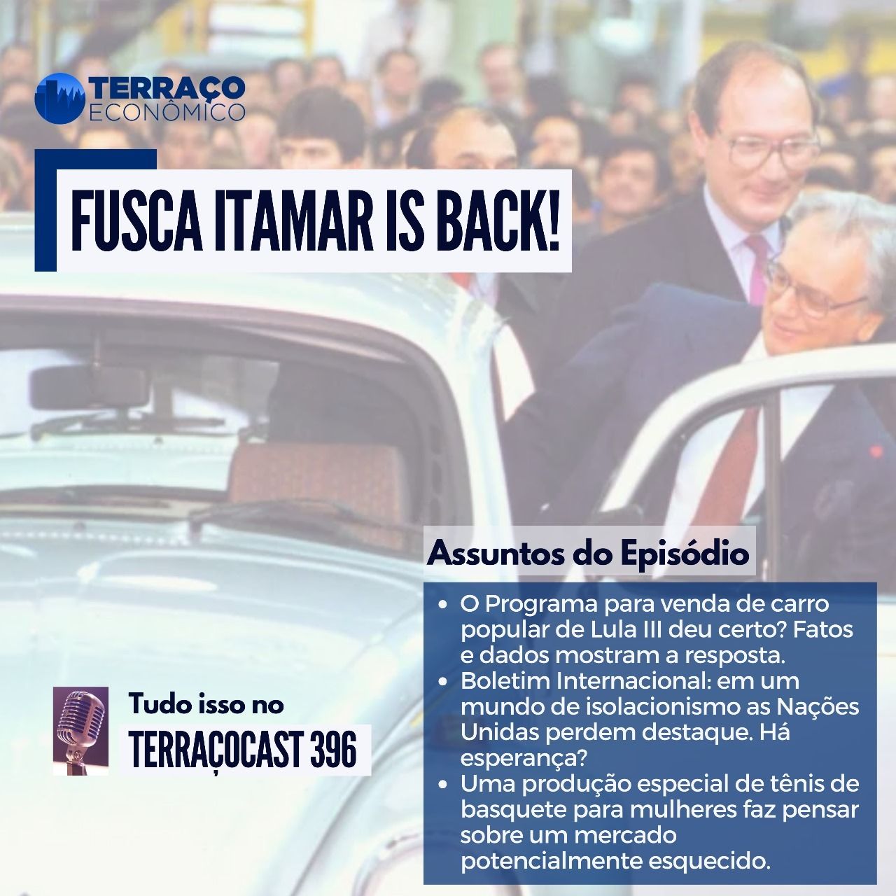 ⁣FUSCA ITAMAR IS BACK! no TerraçoCast #396