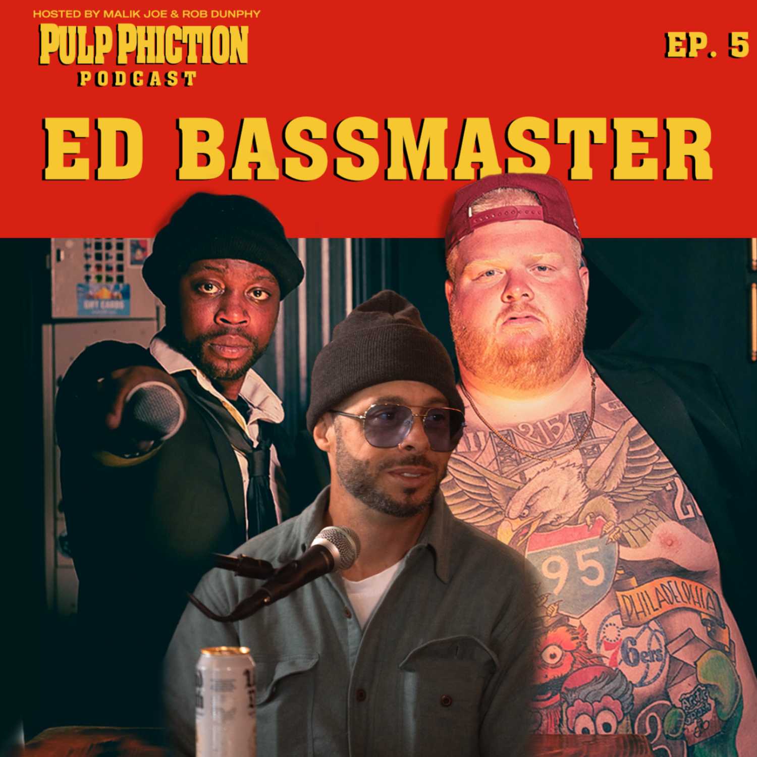 ⁣Ep. 5 | ED BASSMASTER | Pulp Phiction w/ Malik Joe & Rob Dunphy