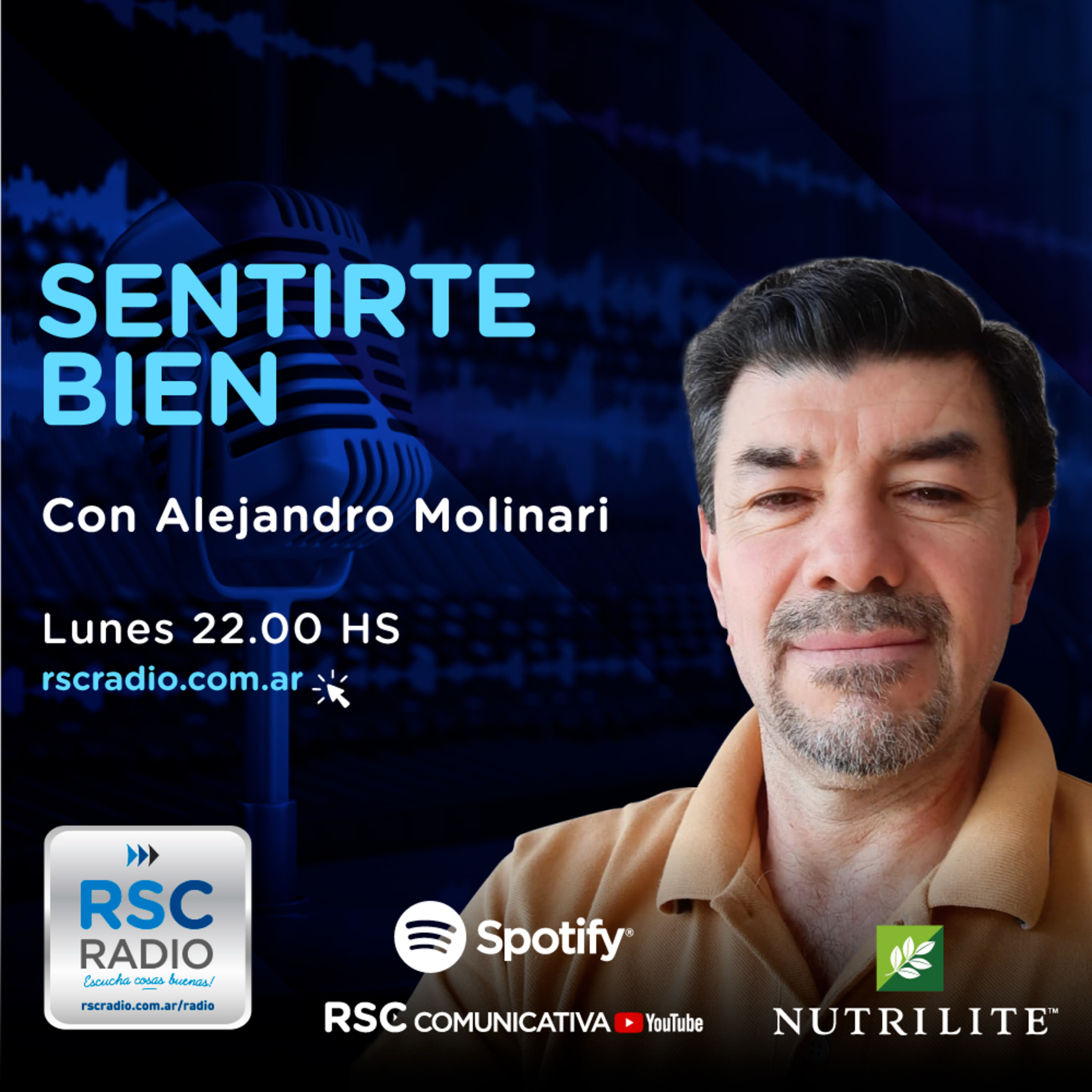 Alejandro Molinari - Programa Sentirte Bien - Lunes 4 de Septiembre