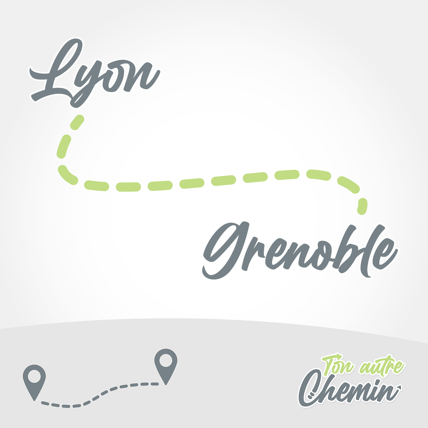 ⁣Ton autre chemin - 2 - De Lyon à Grenoble