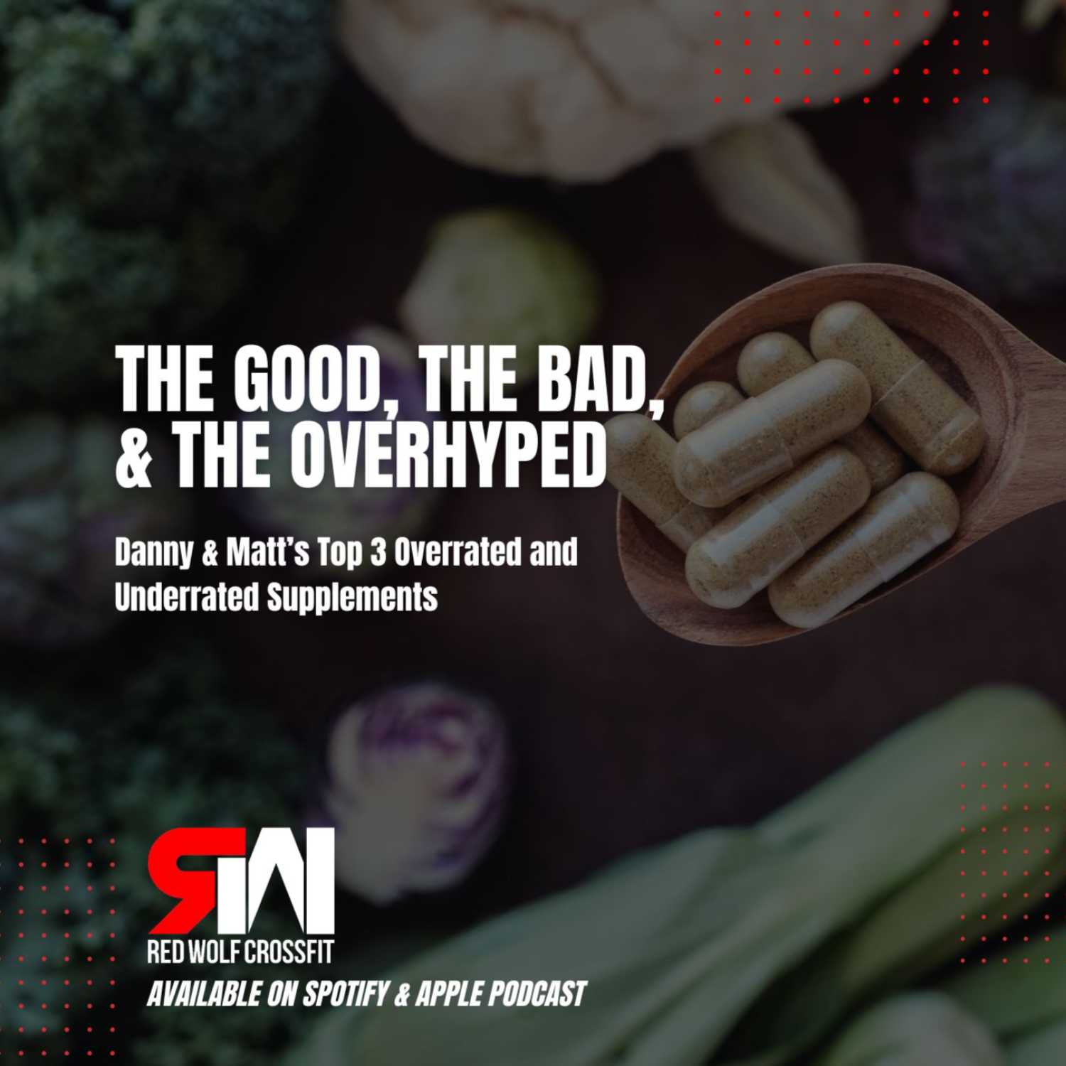 ⁣Ep.39 The Good, The Bad, & The Overhyped: Danny & Matt’s Top 3 Overrated and Underrated Supplements