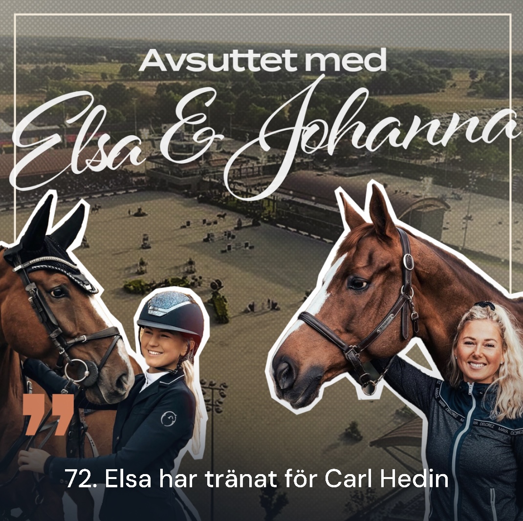 ⁣72. Elsa har tränat för Carl Hedin