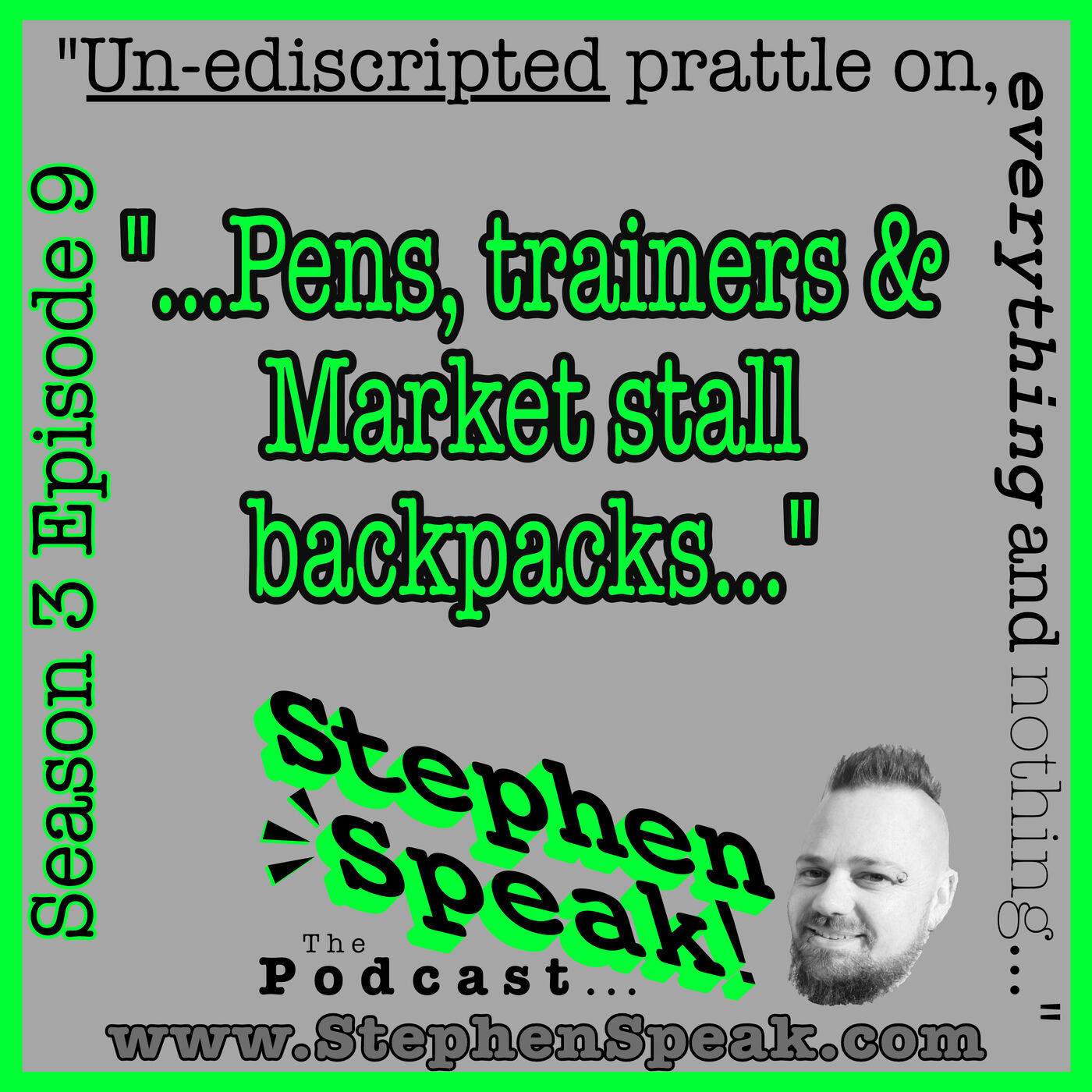 ⁣S3 // Ep 9 // "...Pens, trainers & Market stall back packs!..."