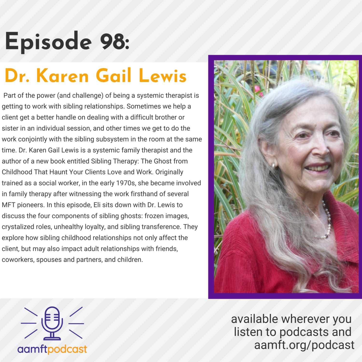 Episode 98: Dr. Karen Gail Lewis