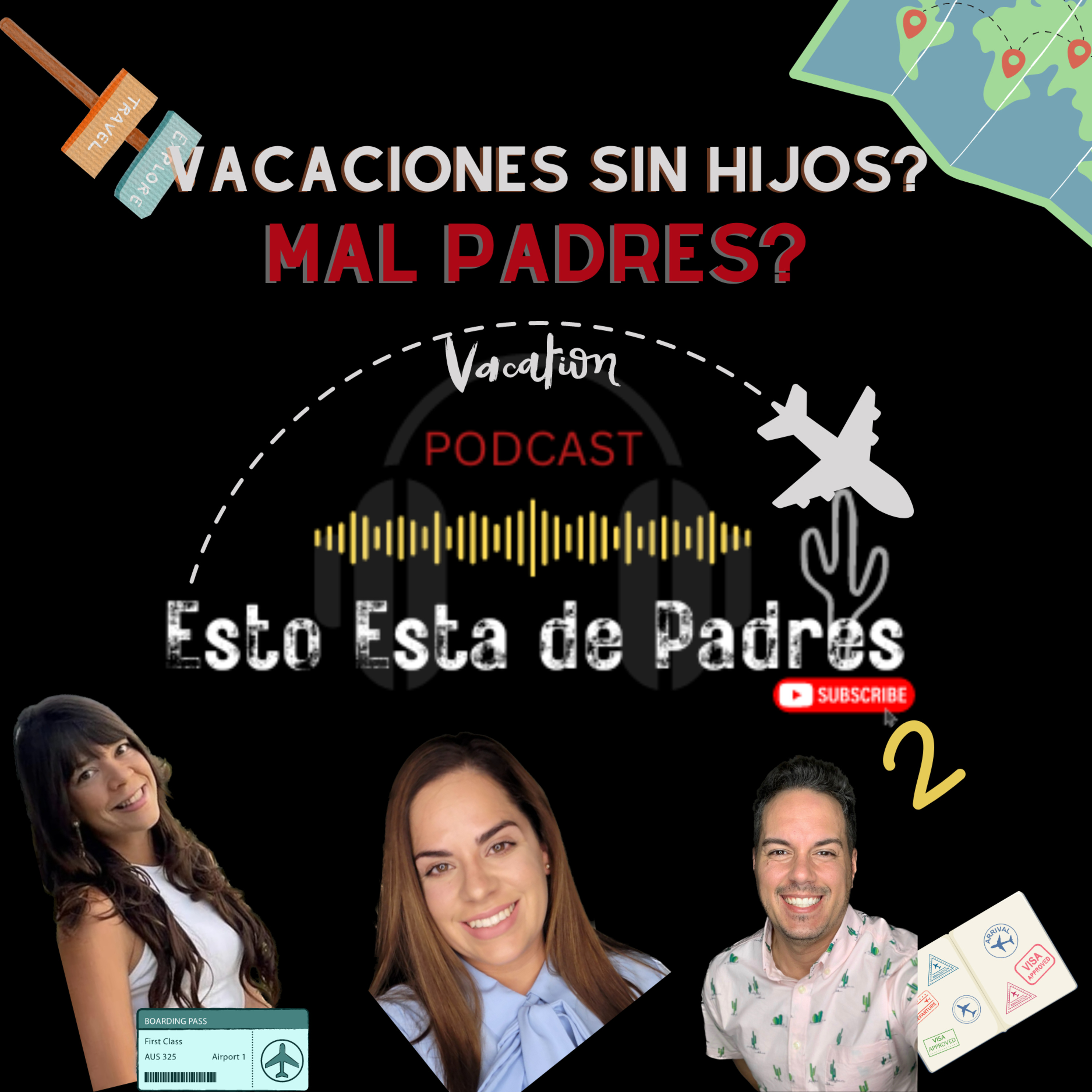 ⁣Vacaciones sin hijos. Mal Padres? S2E7