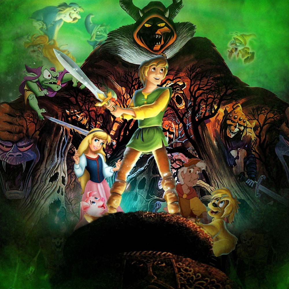 ⁣The Black Cauldron