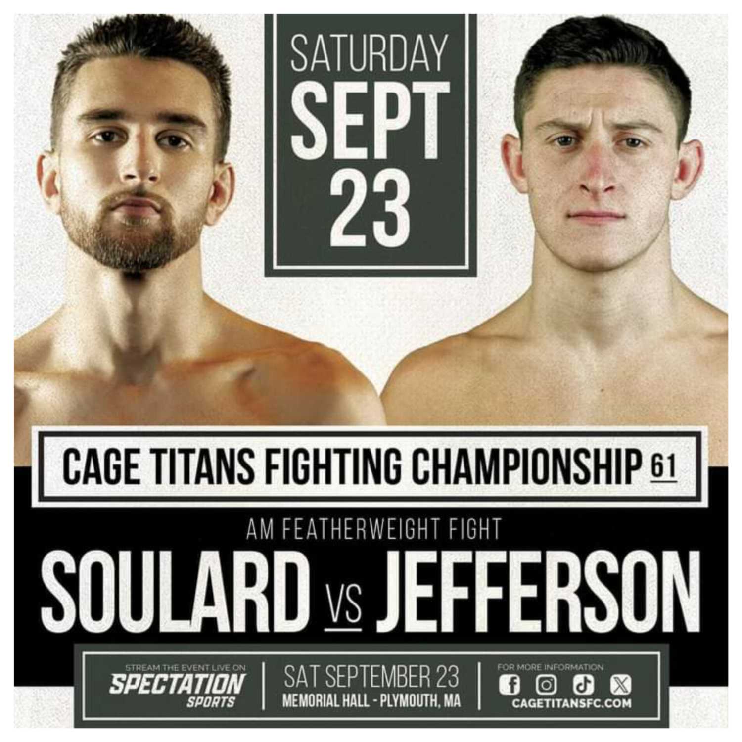 Travis Soulard "Sweeps" (1-0 Am MMA) Talks Cage Titans 61 Matchup on September 23rd