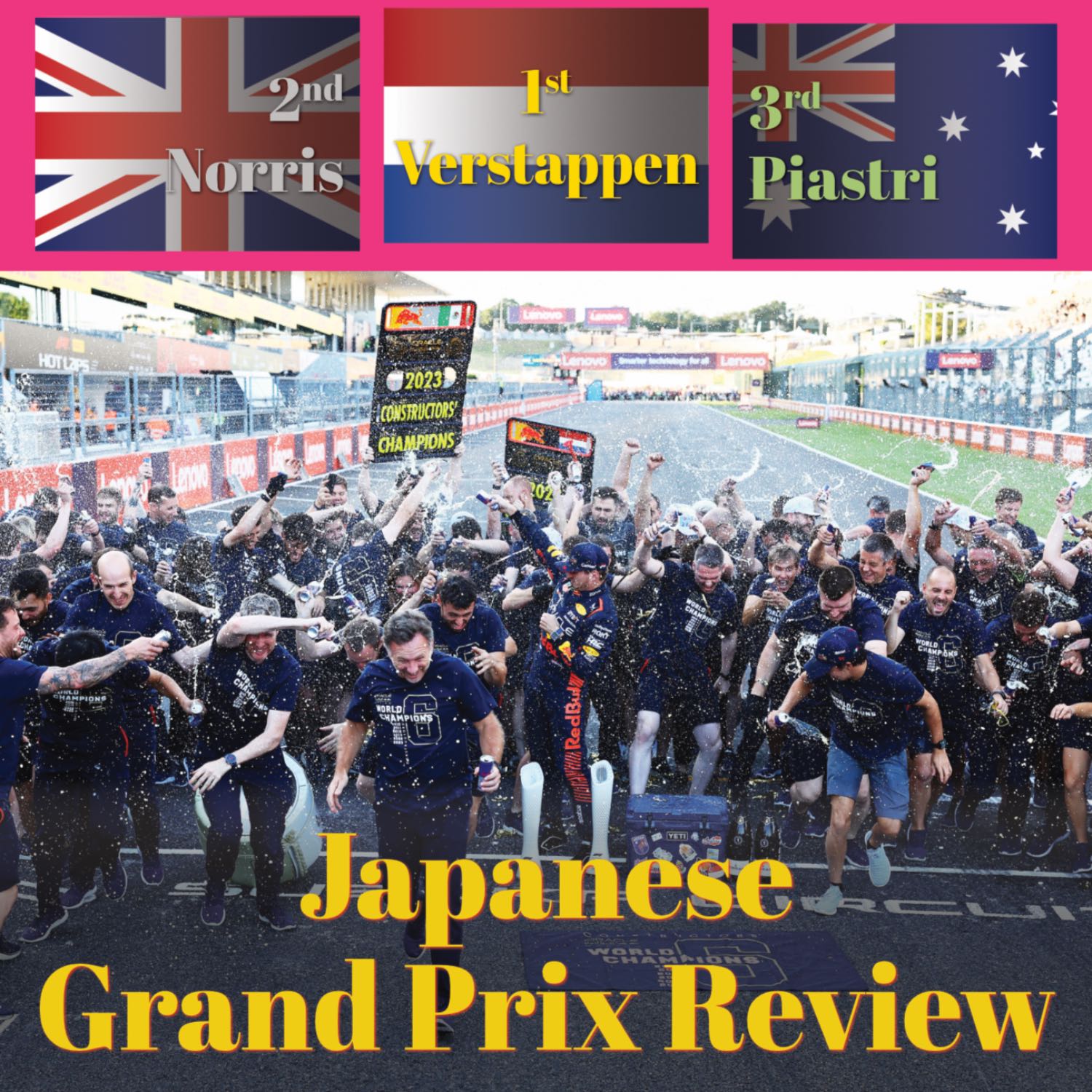 ⁣Japanese Grand Prix Review - Red Bull Wrap It Up At Suzuka