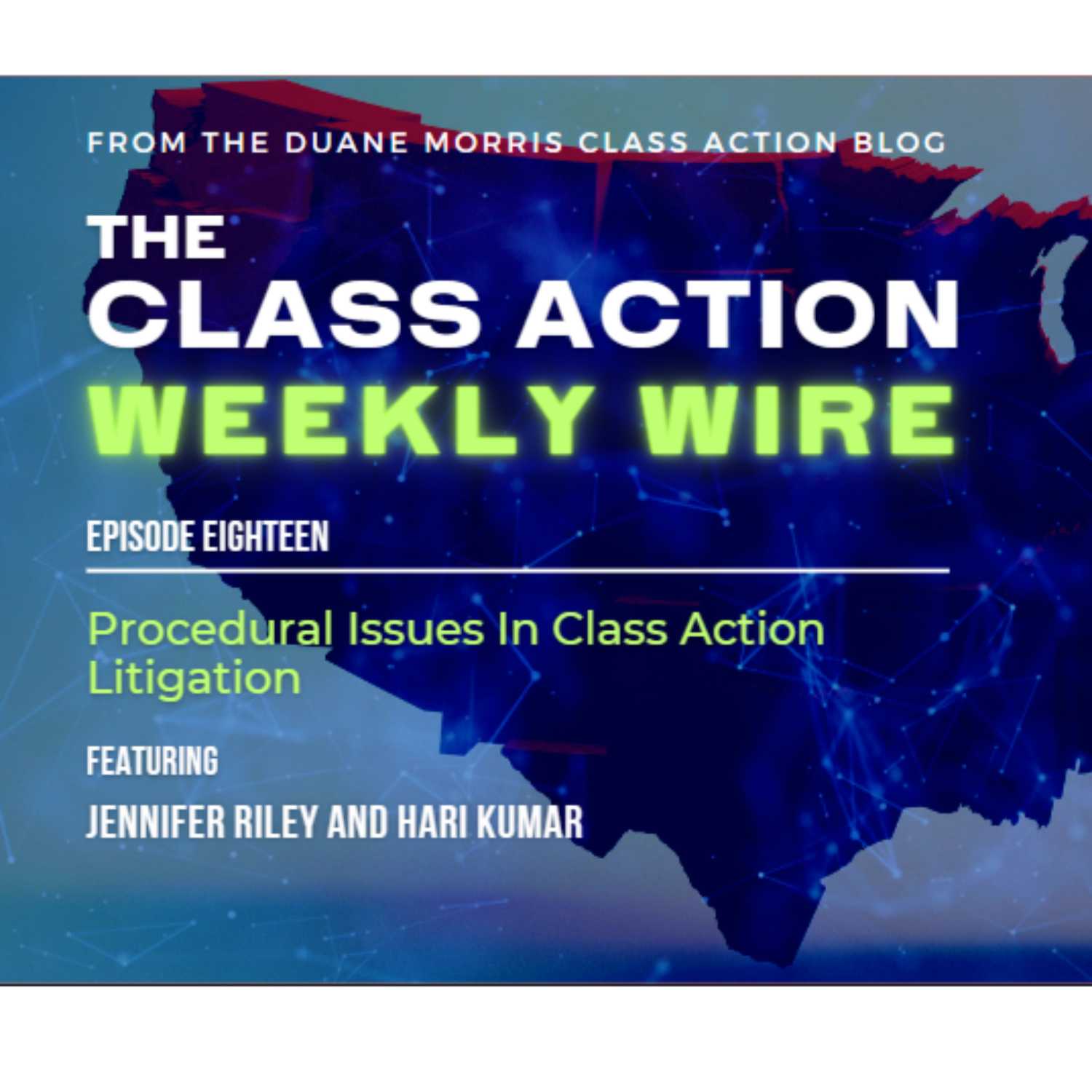 ⁣Episode 18: Procedural Issues In Class Action Litigation