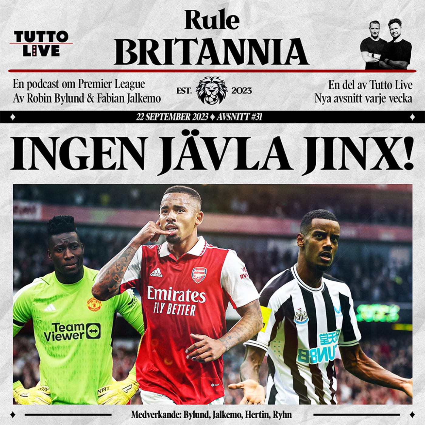 RULE BRITANNIA #31 - INGEN JÄVLA JINX!