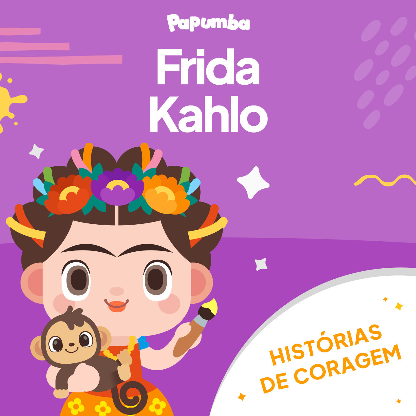 ⁣Histórias de Coragem: Frida Kahlo, a artista única