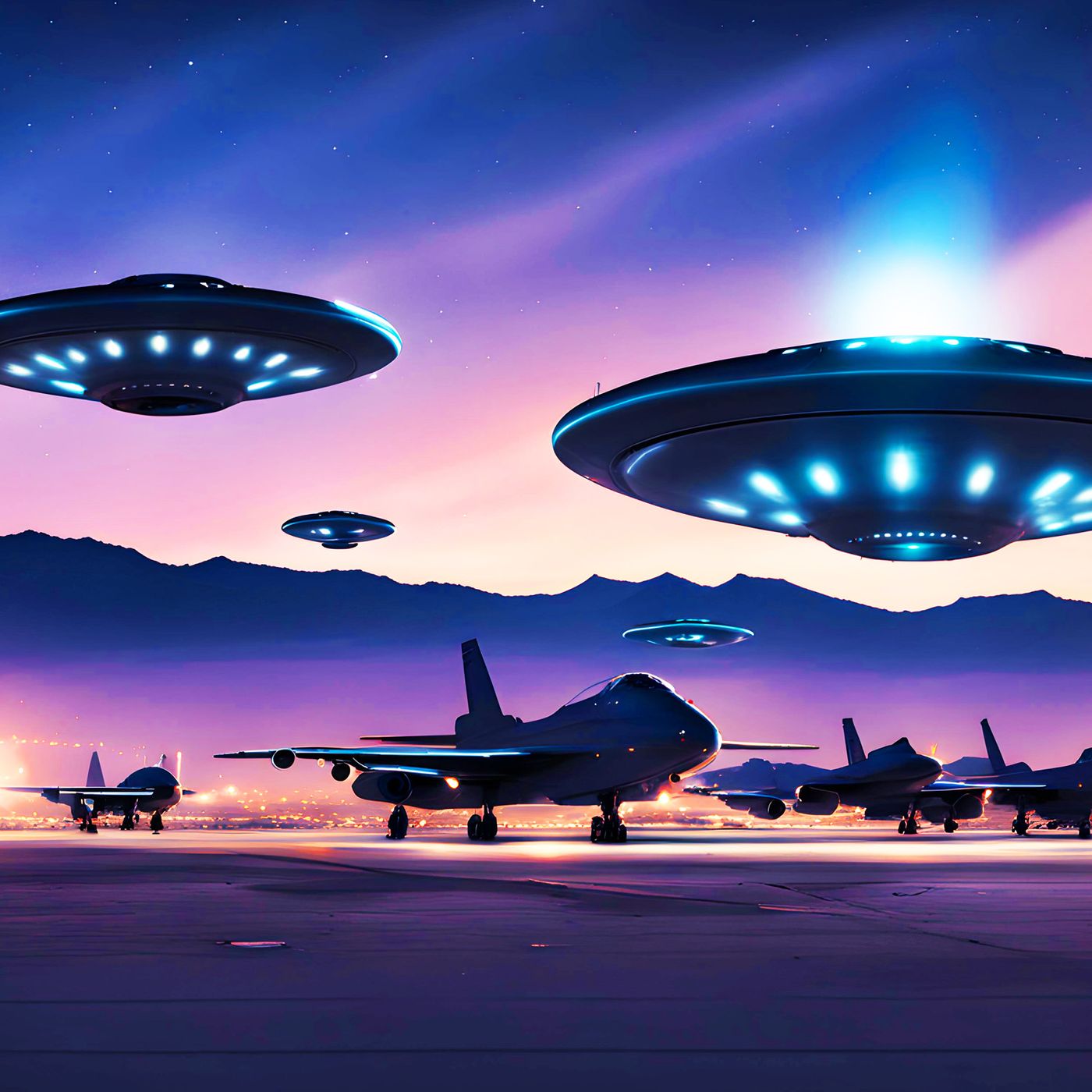 ⁣UFOs Intrude into USAF Airspace for 6 Hours