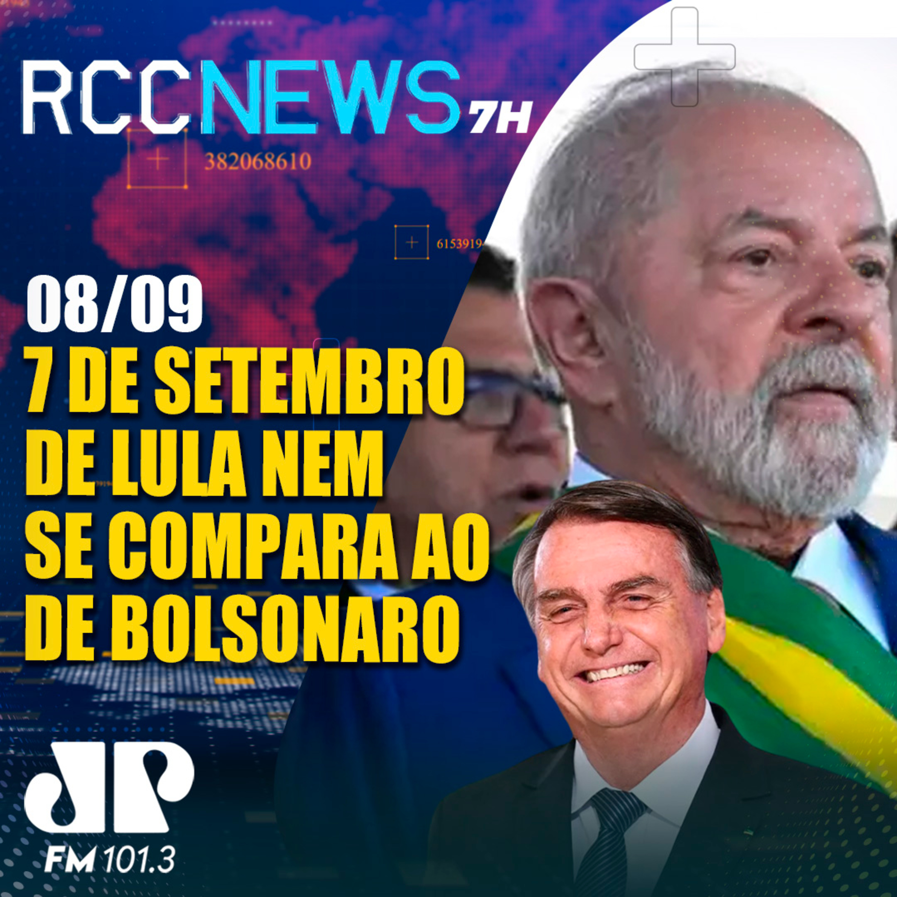 ⁣7 de setembro em Brasília fica vazio para Lula e PF aceita delação de Mauro Cid