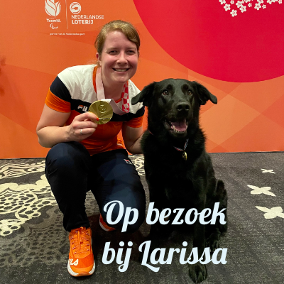 ⁣Larissa: Ik heb het nog nooit gedaan, maar ik wil niet eerst aankloten!