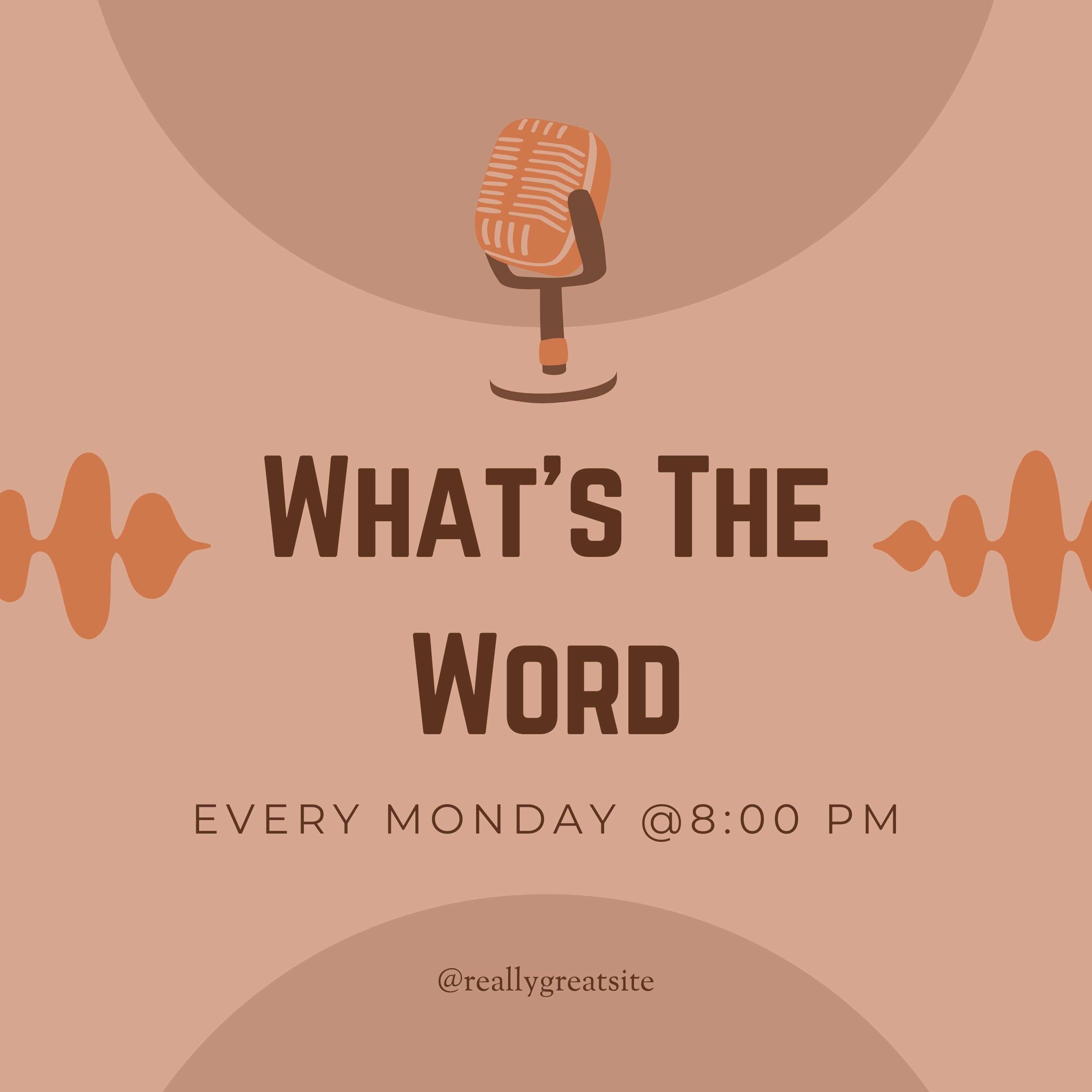 What's The Word 