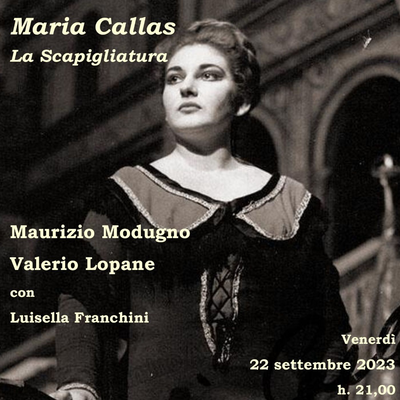 ⁣Tutto nel Mondo è Burla stasera all'Opera - Viviam Cantando Maria Callas La Scapigliatura