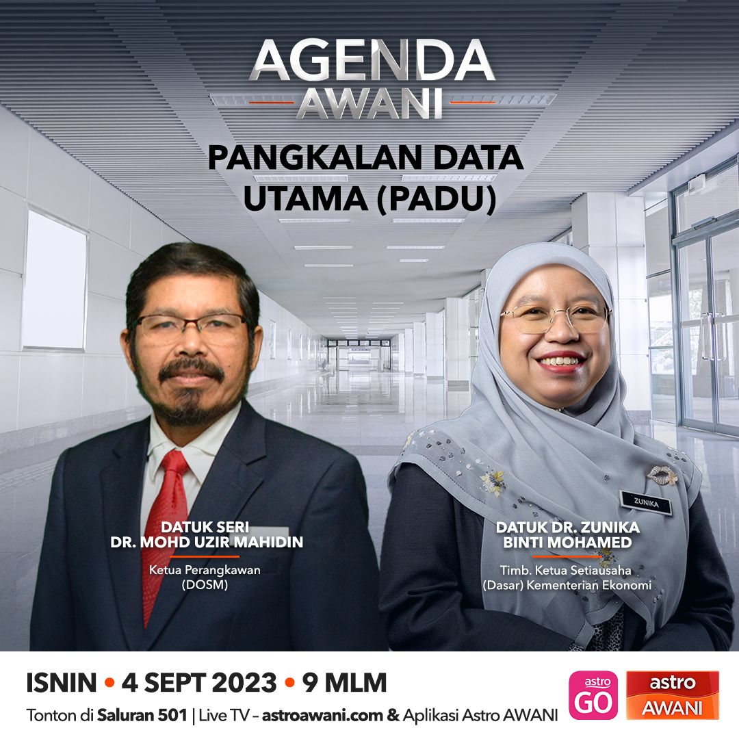 Agenda AWANI: Pangkalan Data Utama (PADU)