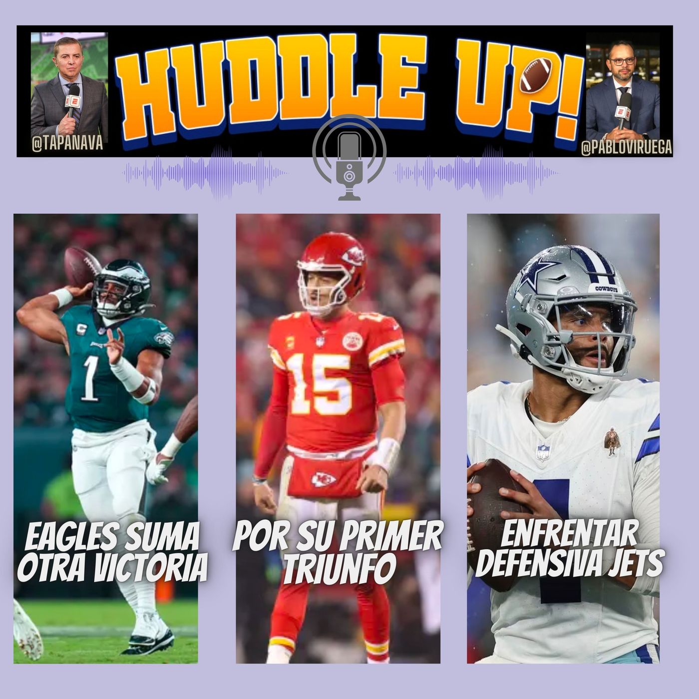 HuddleUP  NFL Previo Semana 2 @TapaNava y @PabloViruega