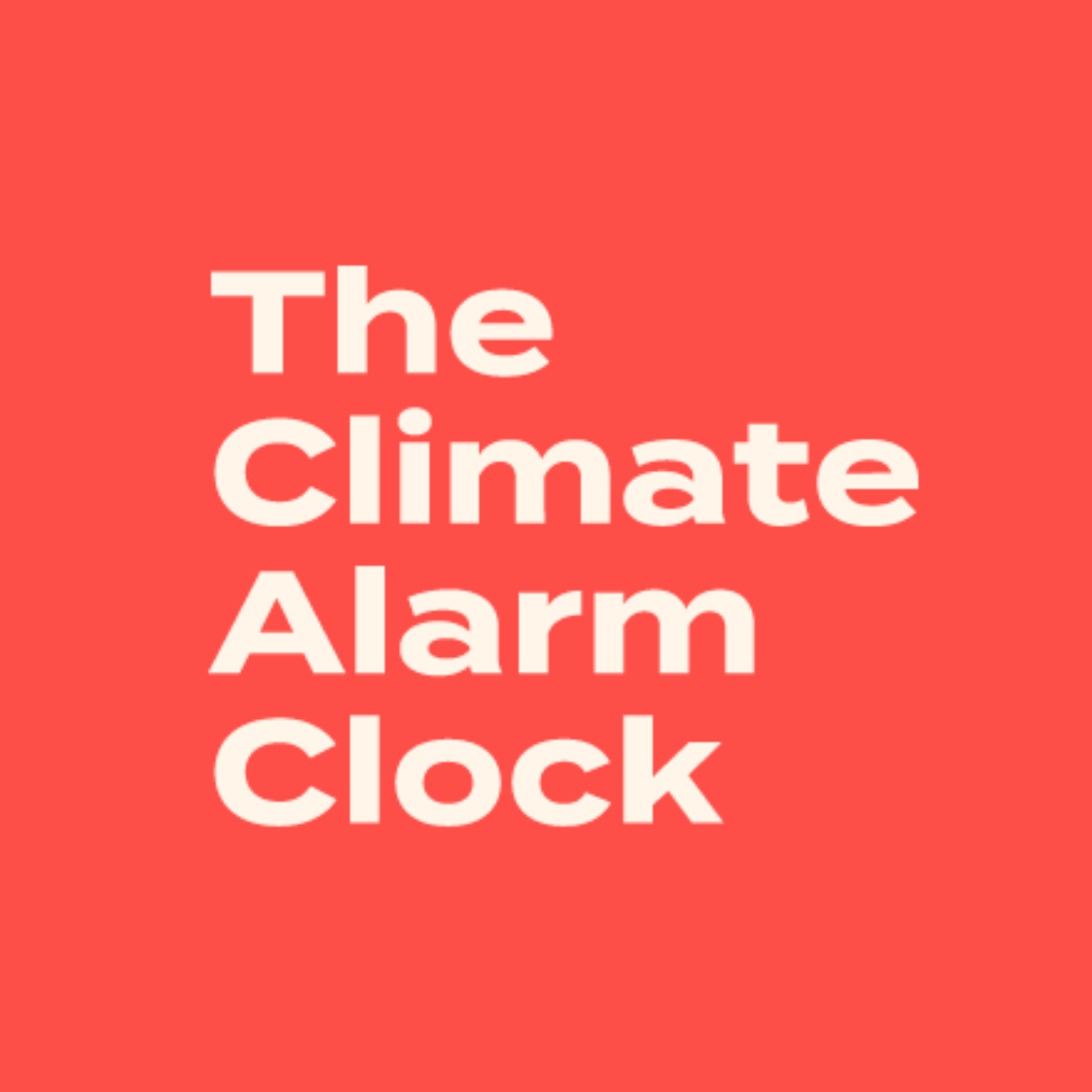 The Climate Alarm Clock 