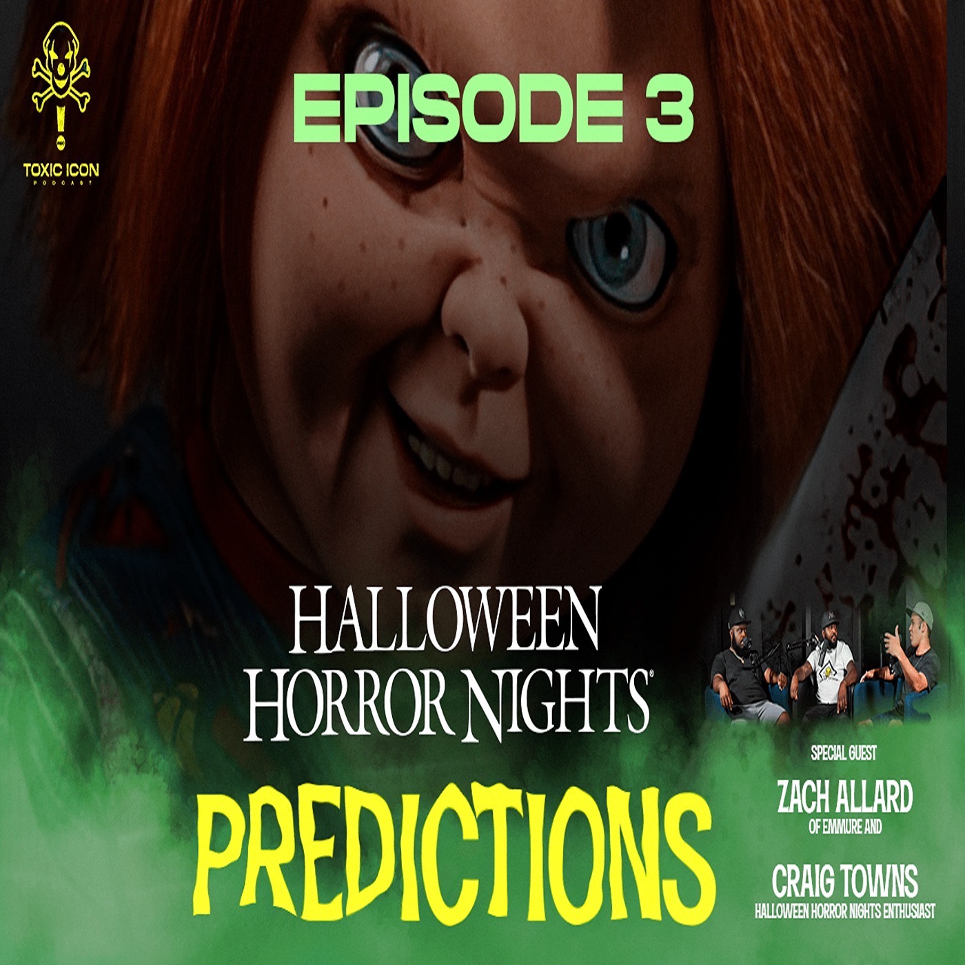 Toxic Icon Podcast - Episode 3: Halloween Horror Nights Predictions