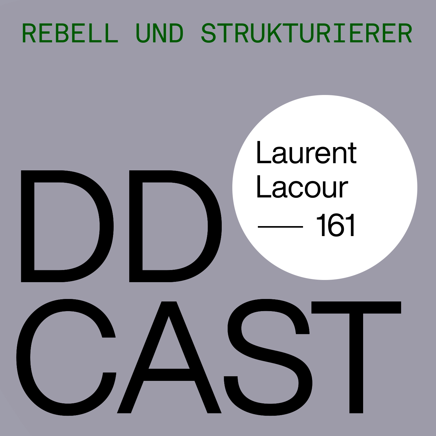 DDCAST 161 - Laurent Lacour "Rebell und Strukturierer"