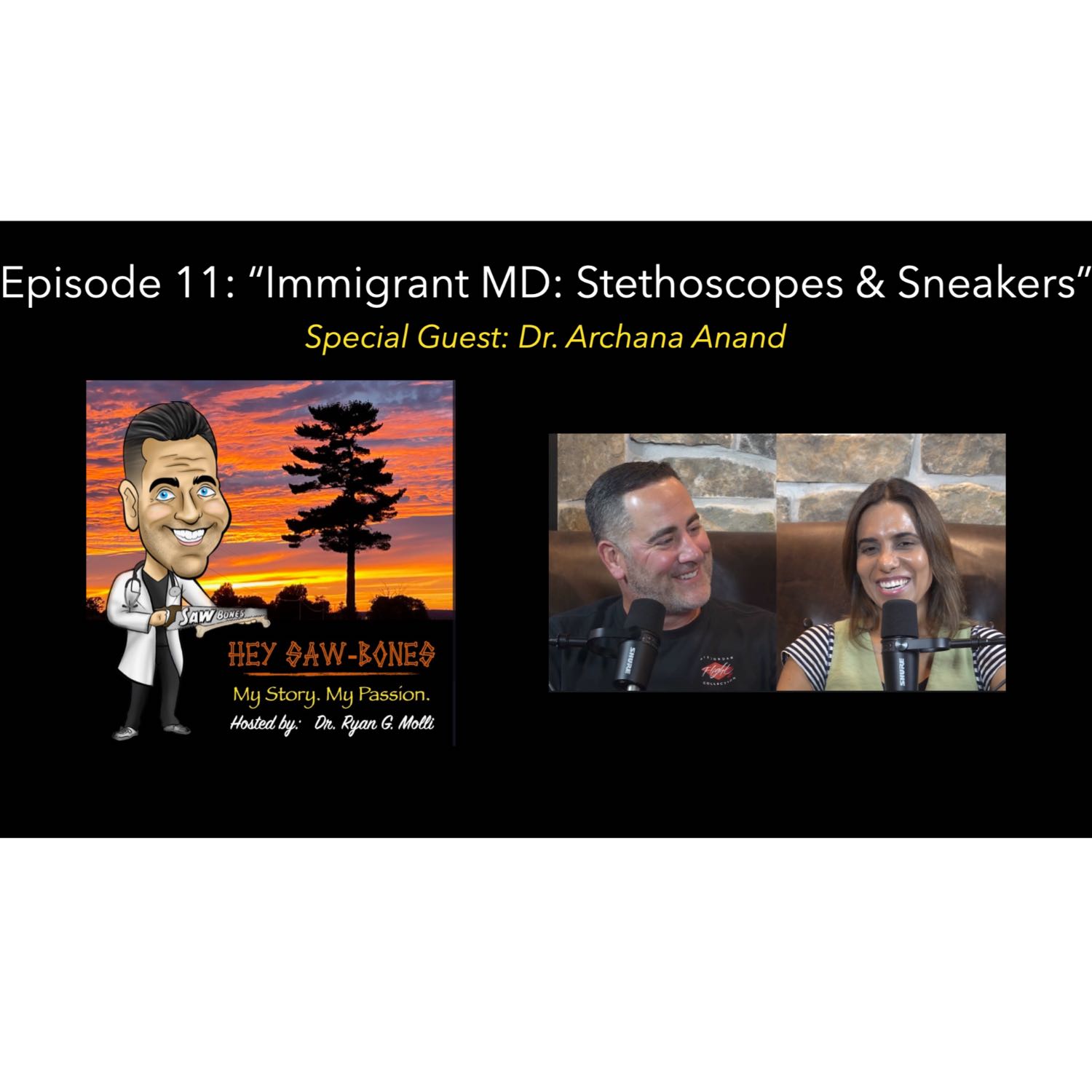 ⁣Immigrant MD: Stethoscopes & Sneakers