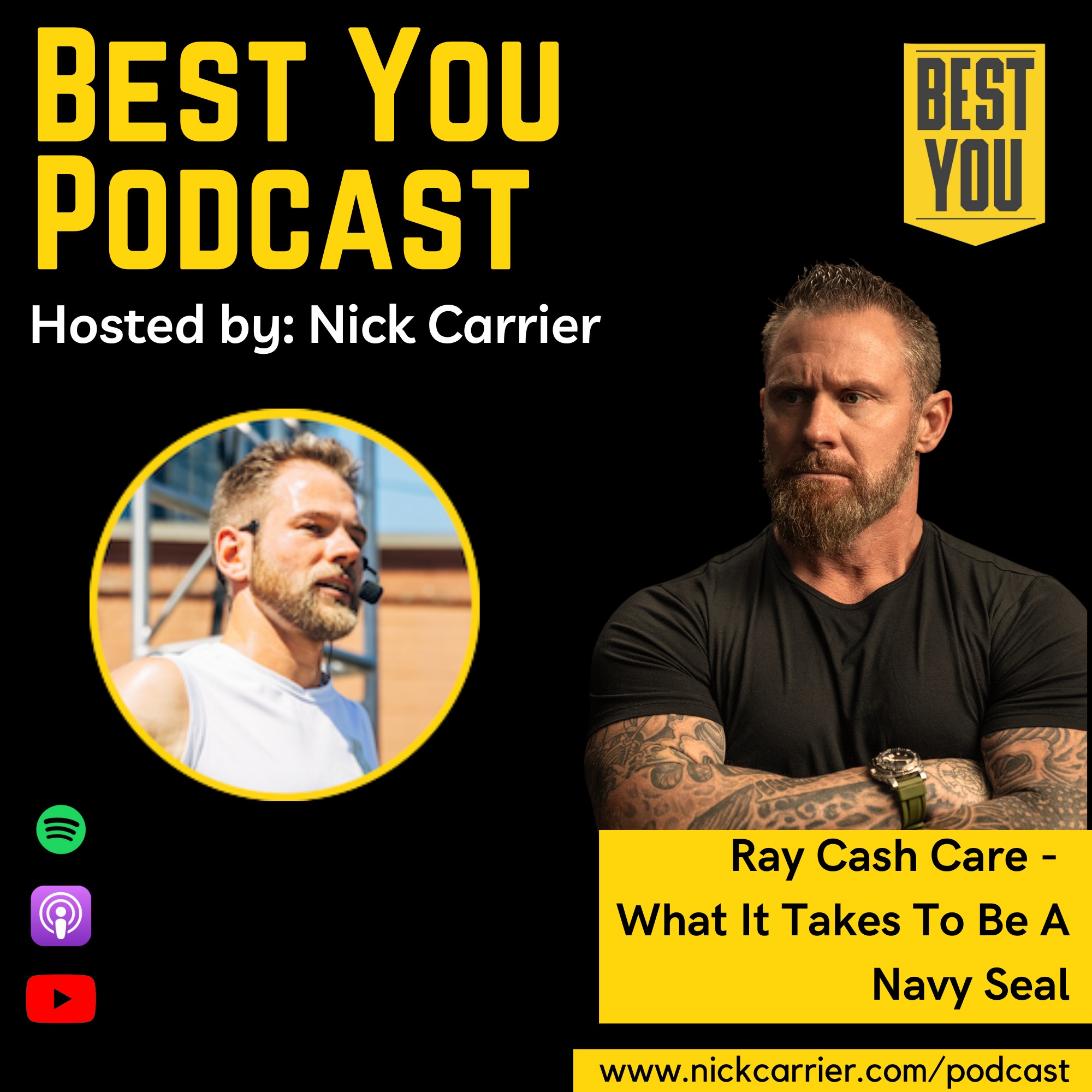 ⁣Ray Cash Care - What It Takes To Be A Navy Seal