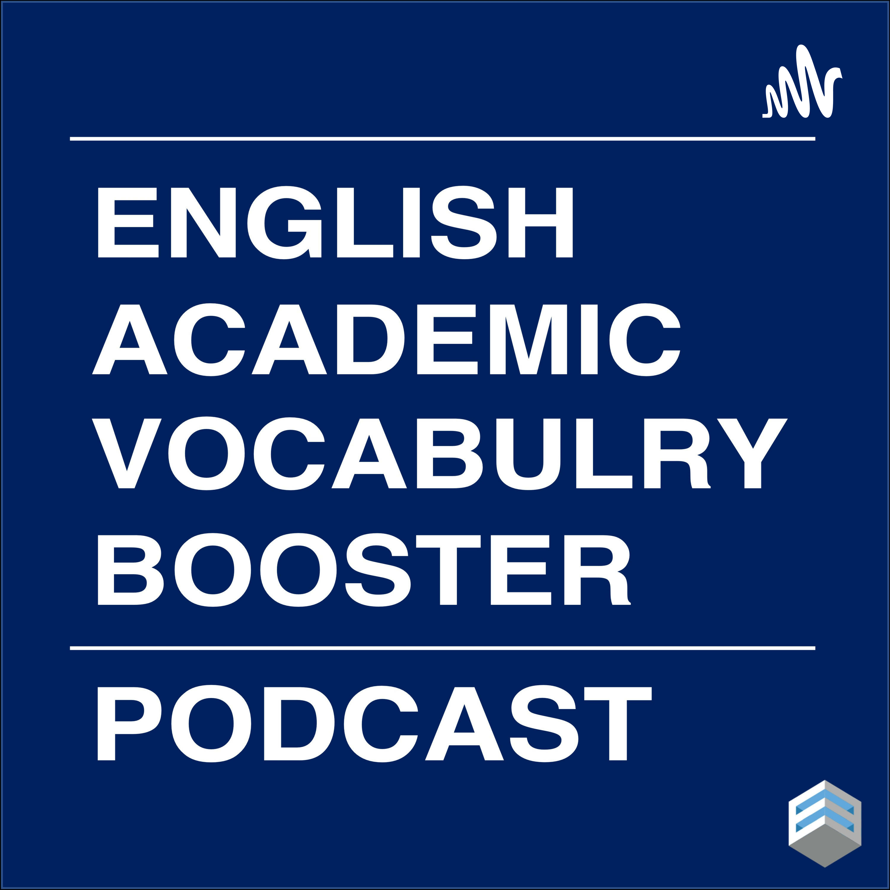 English Academic Vocabulary Booster 