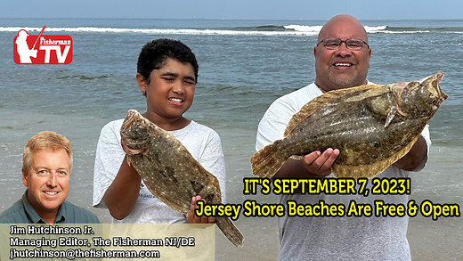 September 7th 2023 New Jersey/Delaware Bay Fishing Report with Jim Hutchinson, Jr.