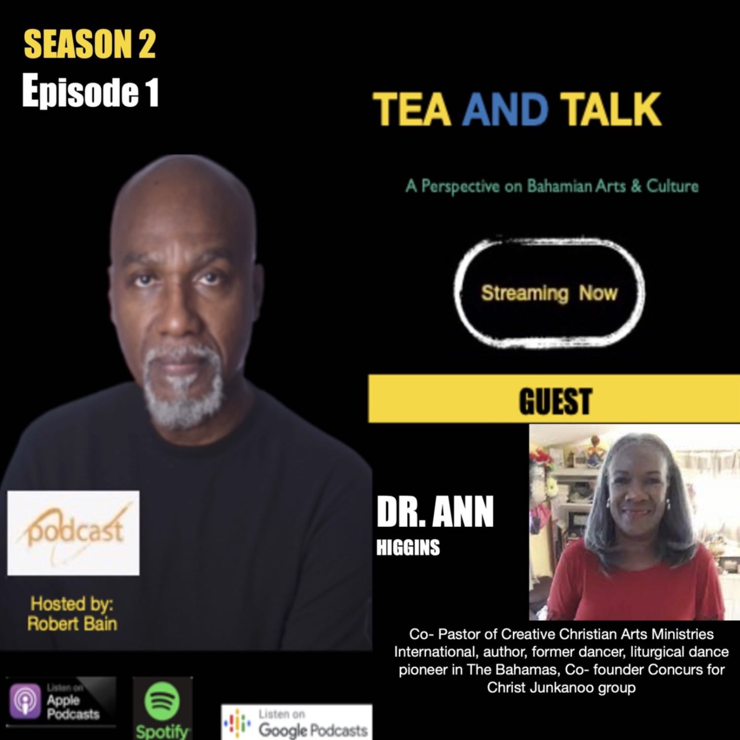 TEA AND TALK - WITH DR. ANN HIGGINS - Part 1 - SEASON 2 - EPISODE 1