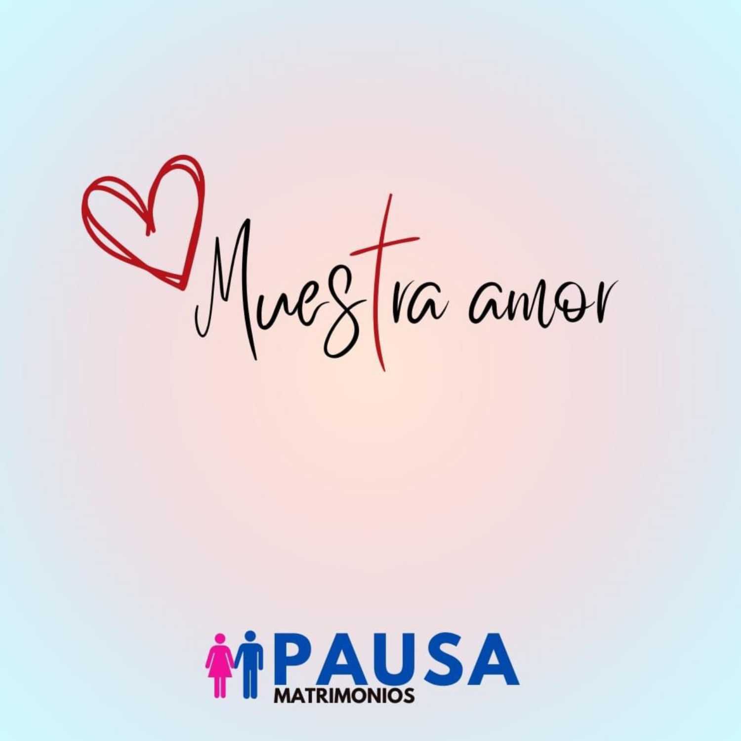 ⁣Pausa Matrimonios -  ama como Cristo te ama.