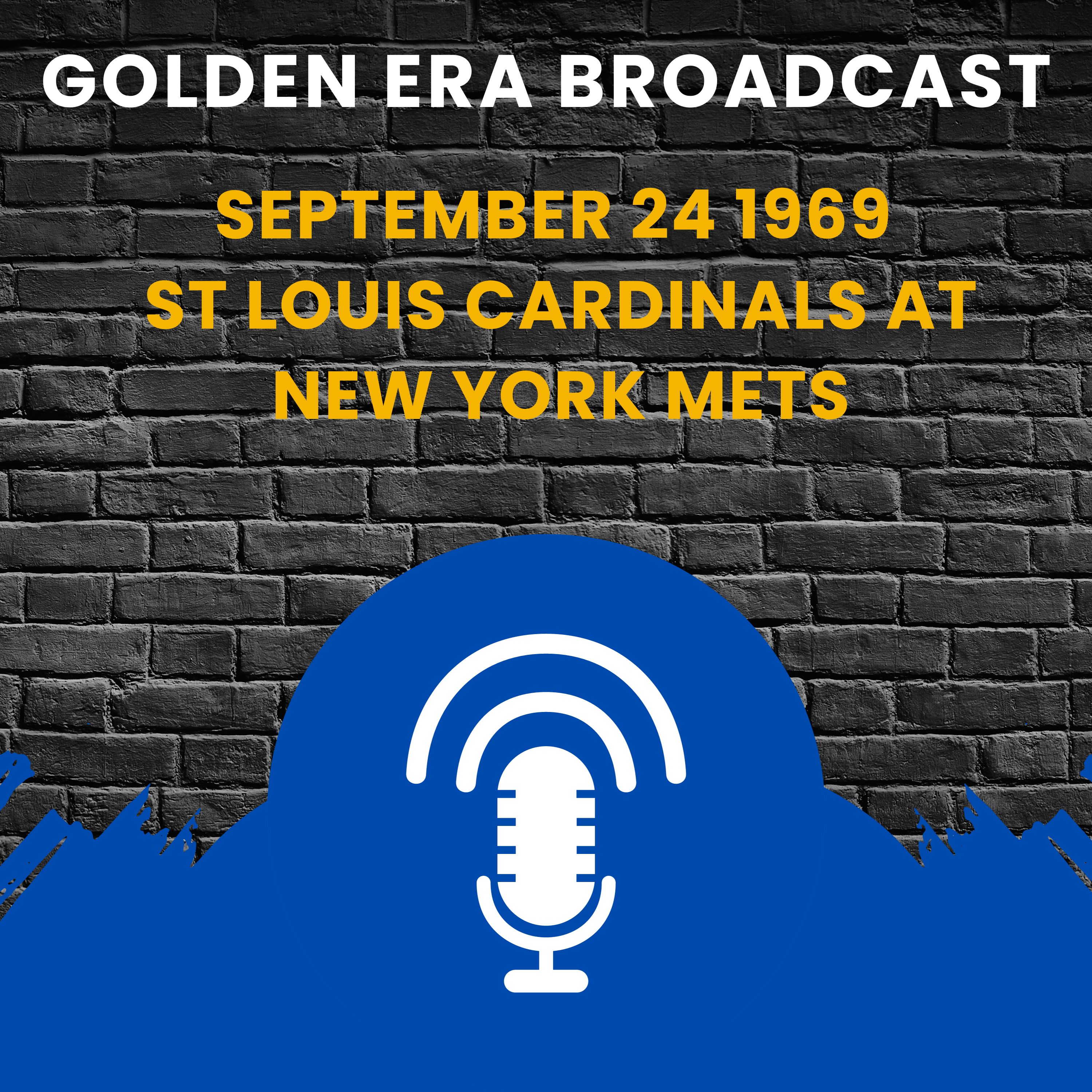 ⁣September 24 1969 St Louis Cardinals at New York Mets