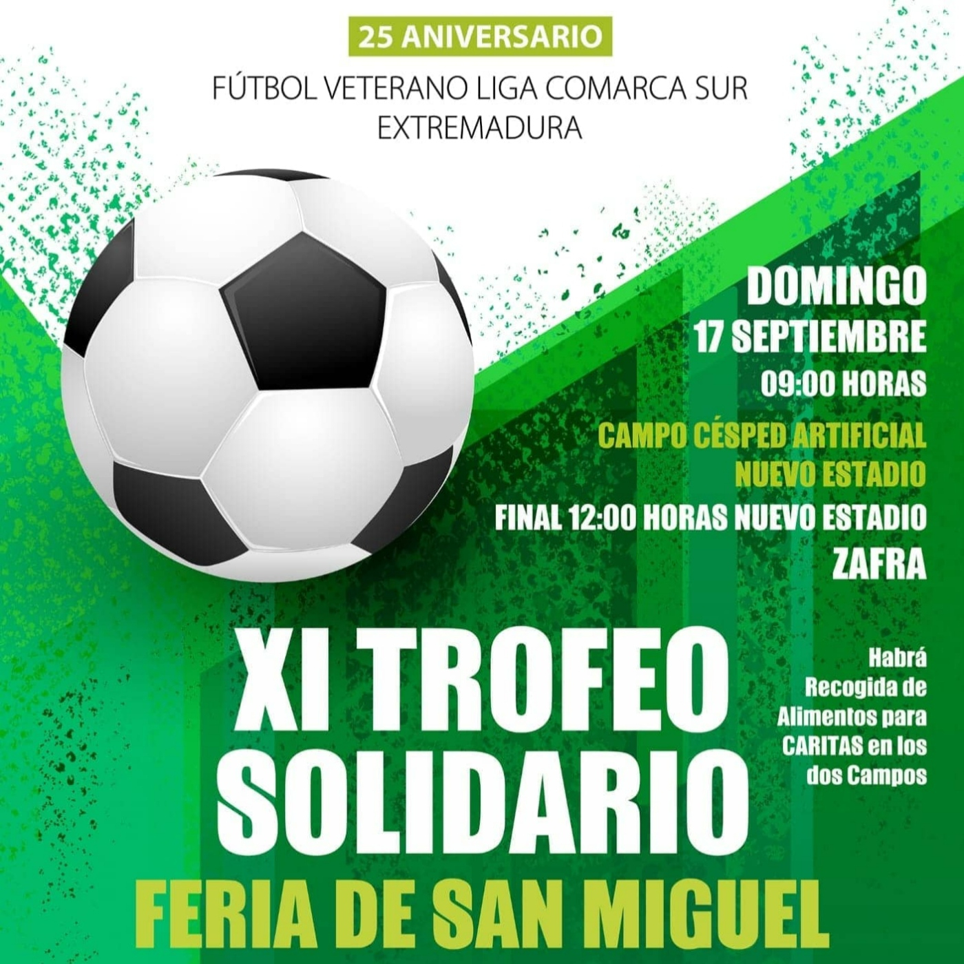 ⁣Rueda de prensa de presentación del XI Trofeo Solidario de Fútbol de Veteranos