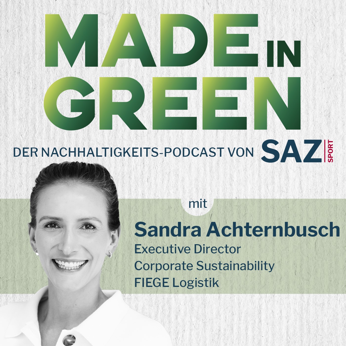 ⁣Made in Green #13 Sandra Achternbusch: „Bewältigen können wir die Herausforderungen der Zukunft nur gemeinsam.“