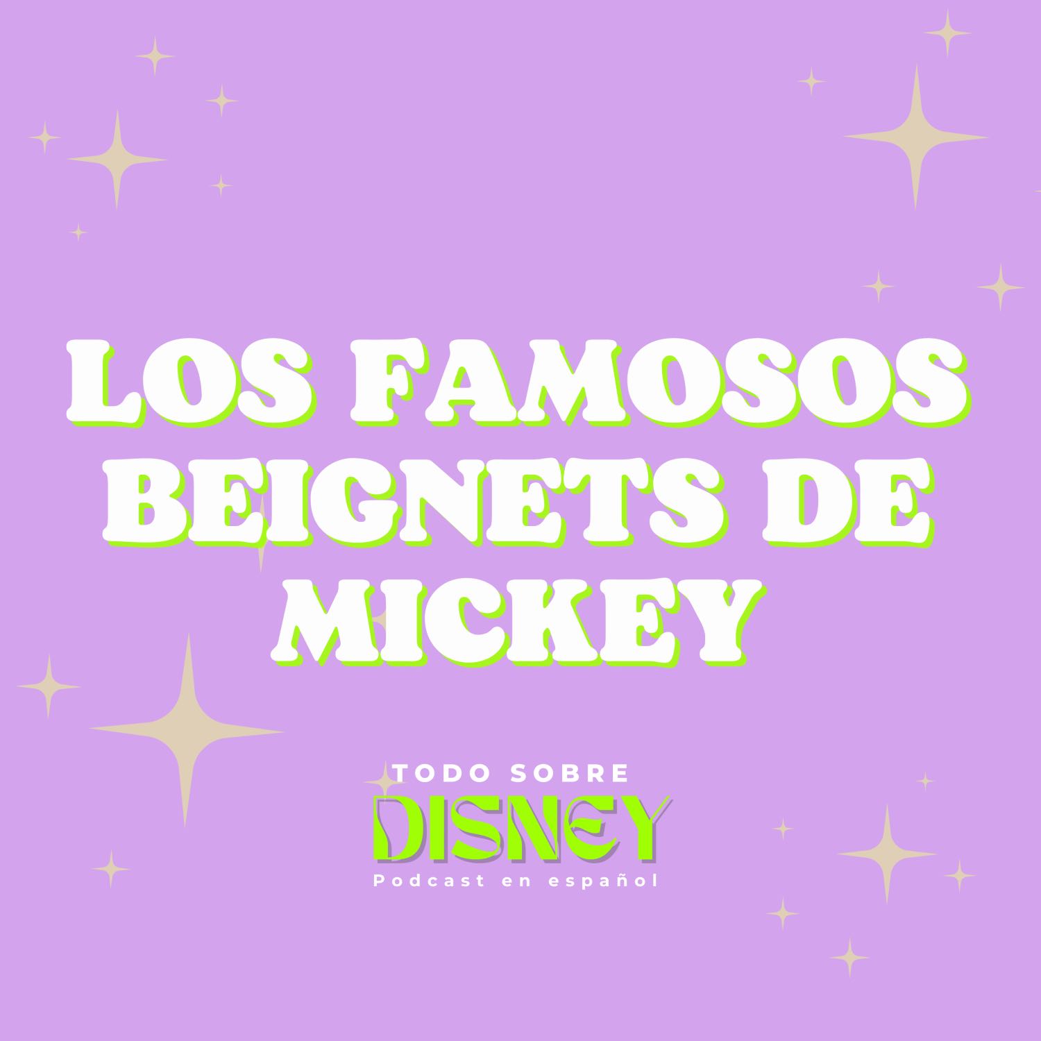 ⁣Los famosos beignets de Mickey