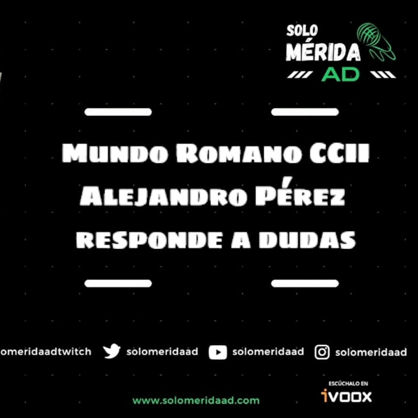 ⁣Mundo Romano CCII, Alejandro Pérez responde a dudas