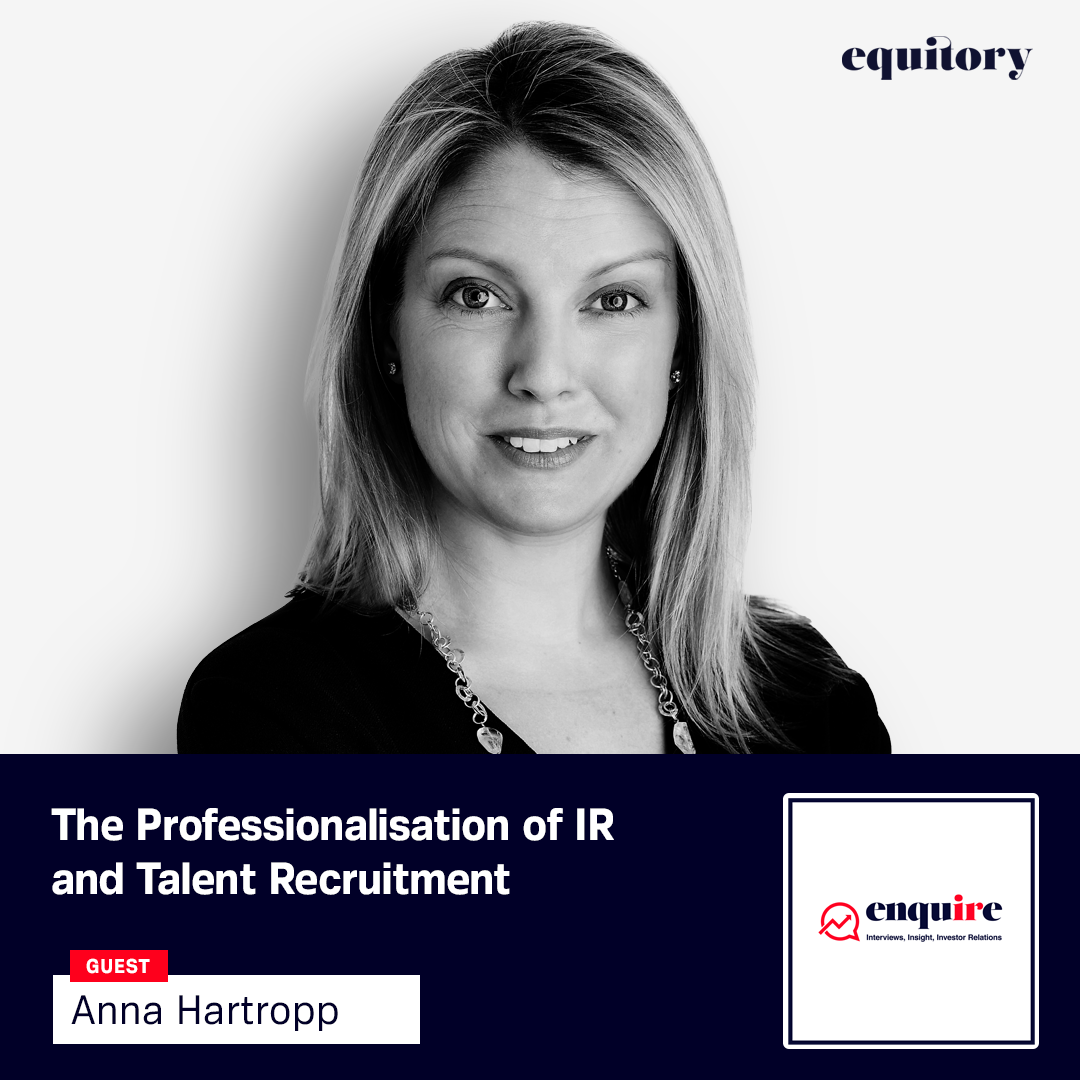 Anna Hartropp – The Professionalisation of IR and Talent Recruitment