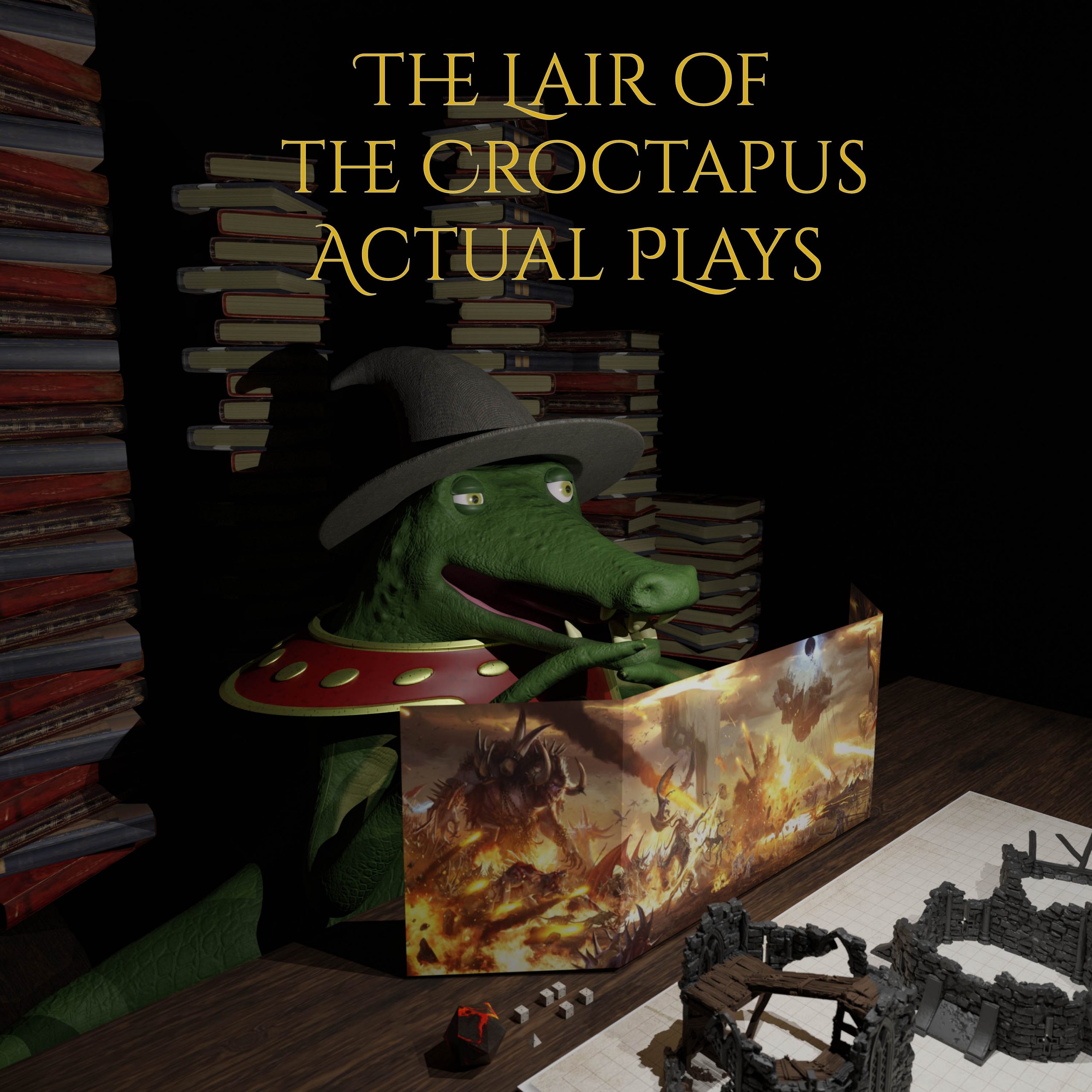 The Lair of the Croctapus - Roleplaying Game Actual plays 