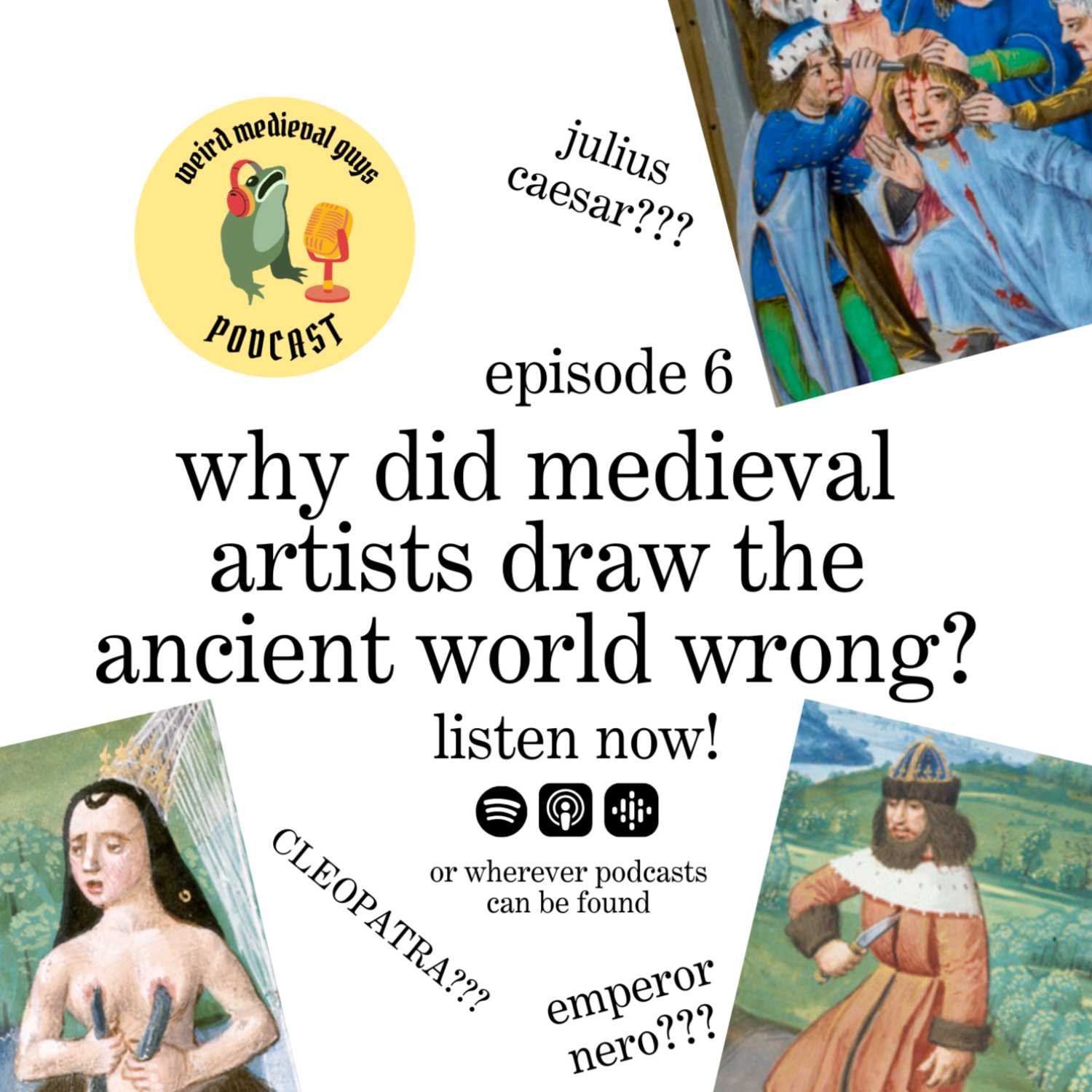 ⁣Why did medieval artists draw the ancient world wrong?