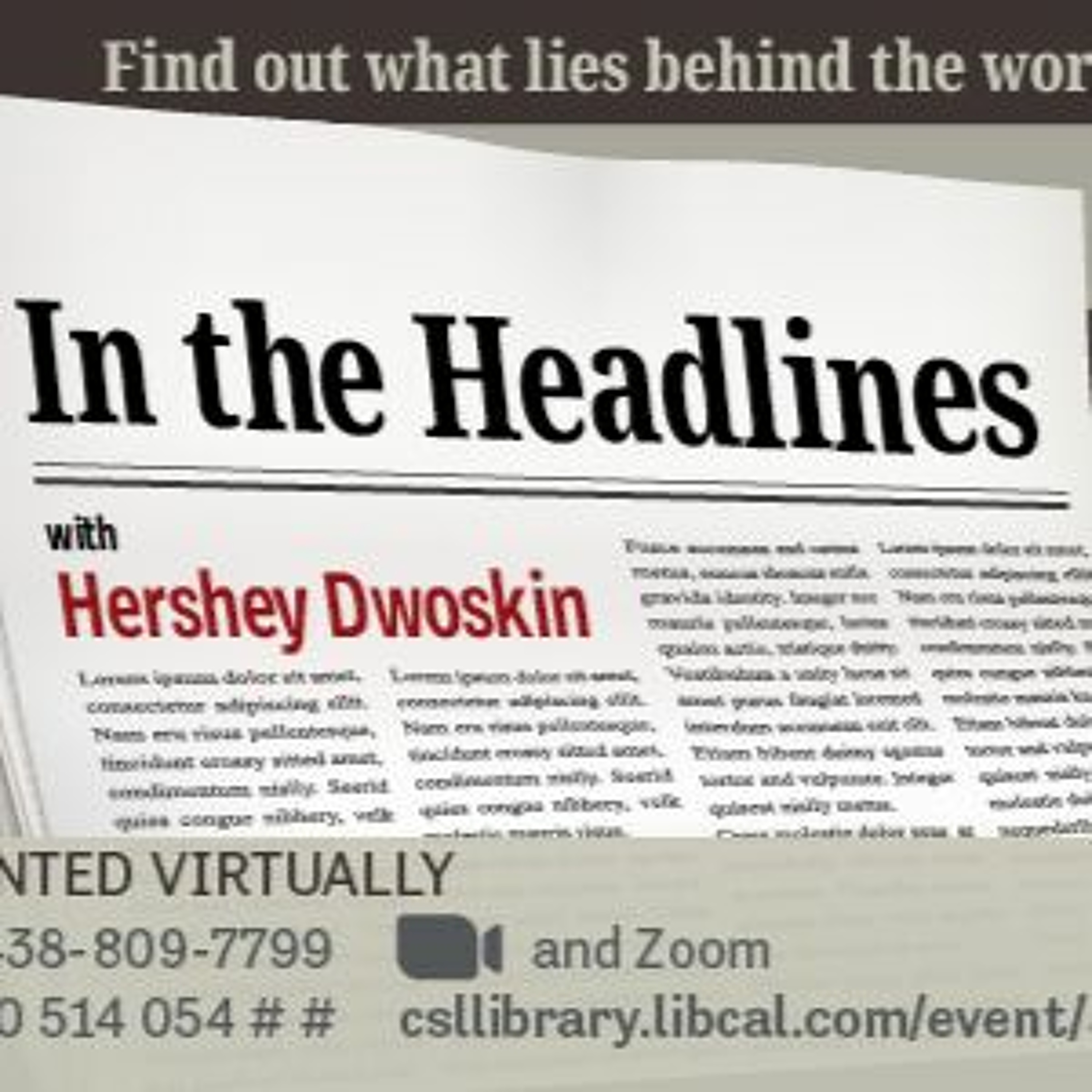 ⁣In the Headlines with Hershey Dwoskin - Sept 19